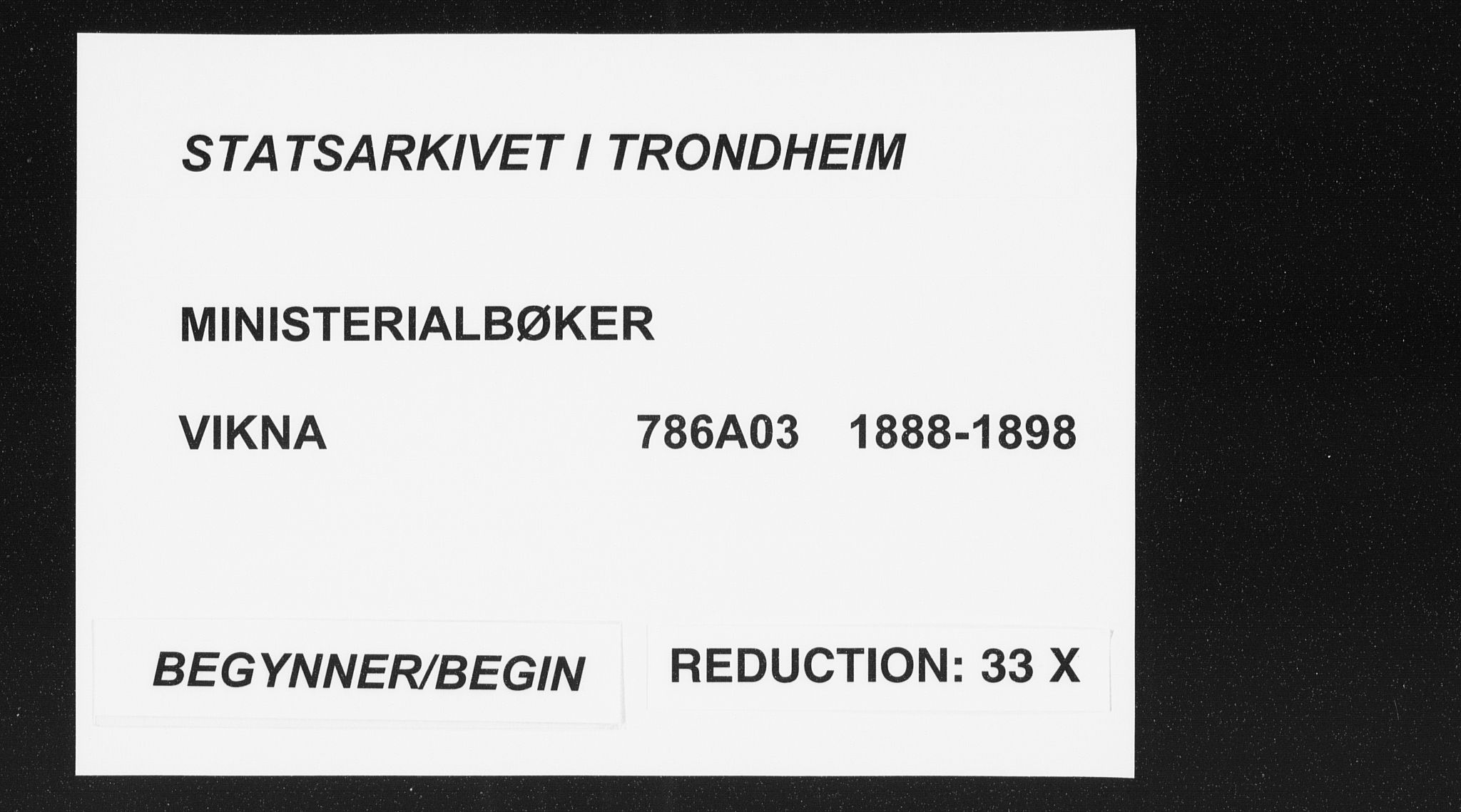 Ministerialprotokoller, klokkerbøker og fødselsregistre - Nord-Trøndelag, SAT/A-1458/786/L0687: Parish register (official) no. 786A03, 1888-1898