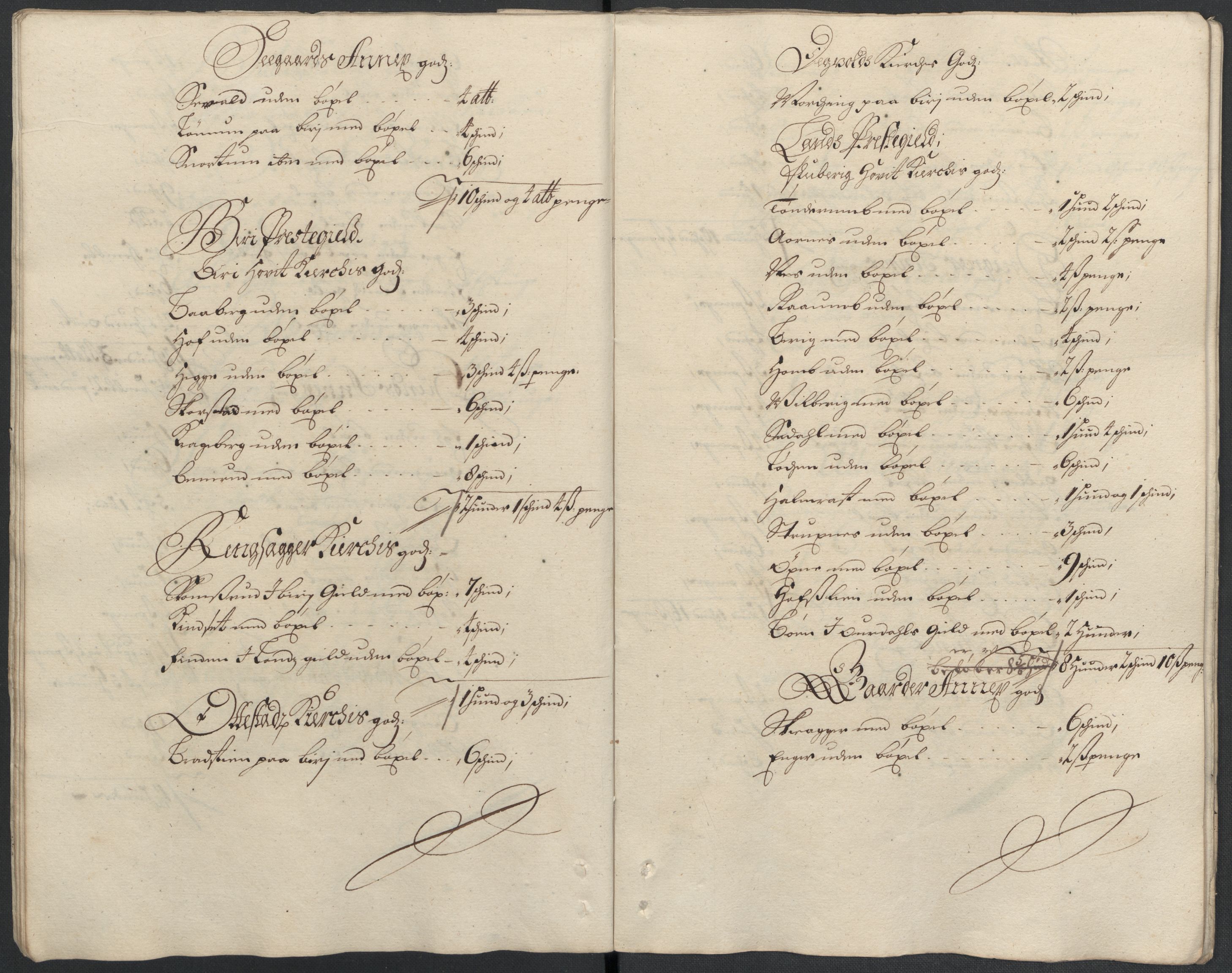 Rentekammeret inntil 1814, Reviderte regnskaper, Fogderegnskap, AV/RA-EA-4092/R18/L1300: Fogderegnskap Hadeland, Toten og Valdres, 1702, p. 368