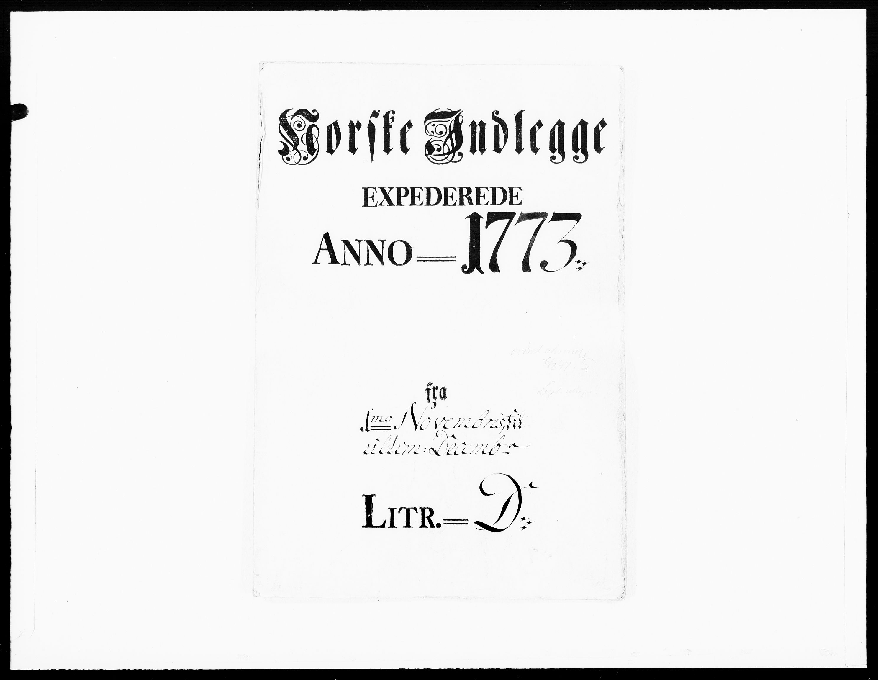 Danske Kanselli 1572-1799, AV/RA-EA-3023/F/Fc/Fcc/Fcca/L0210: Norske innlegg 1572-1799, 1773, p. 330