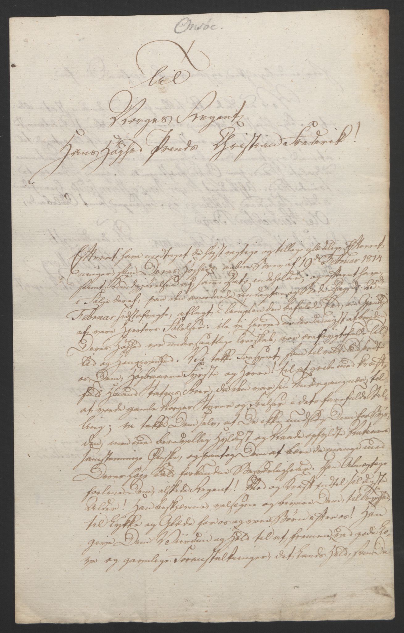 Statsrådssekretariatet, RA/S-1001/D/Db/L0007: Fullmakter for Eidsvollsrepresentantene i 1814. , 1814, p. 157