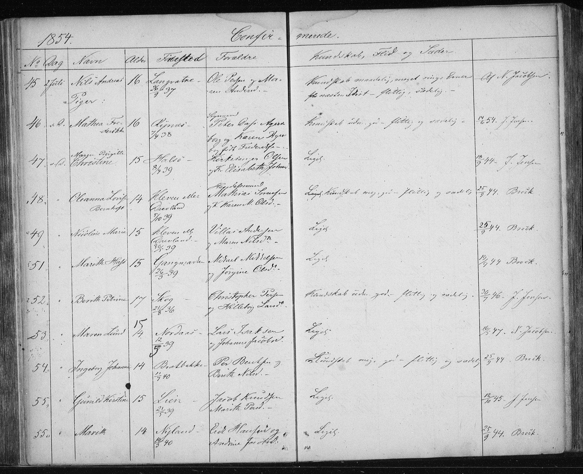 Ministerialprotokoller, klokkerbøker og fødselsregistre - Nordland, AV/SAT-A-1459/820/L0291: Parish register (official) no. 820A12, 1846-1854