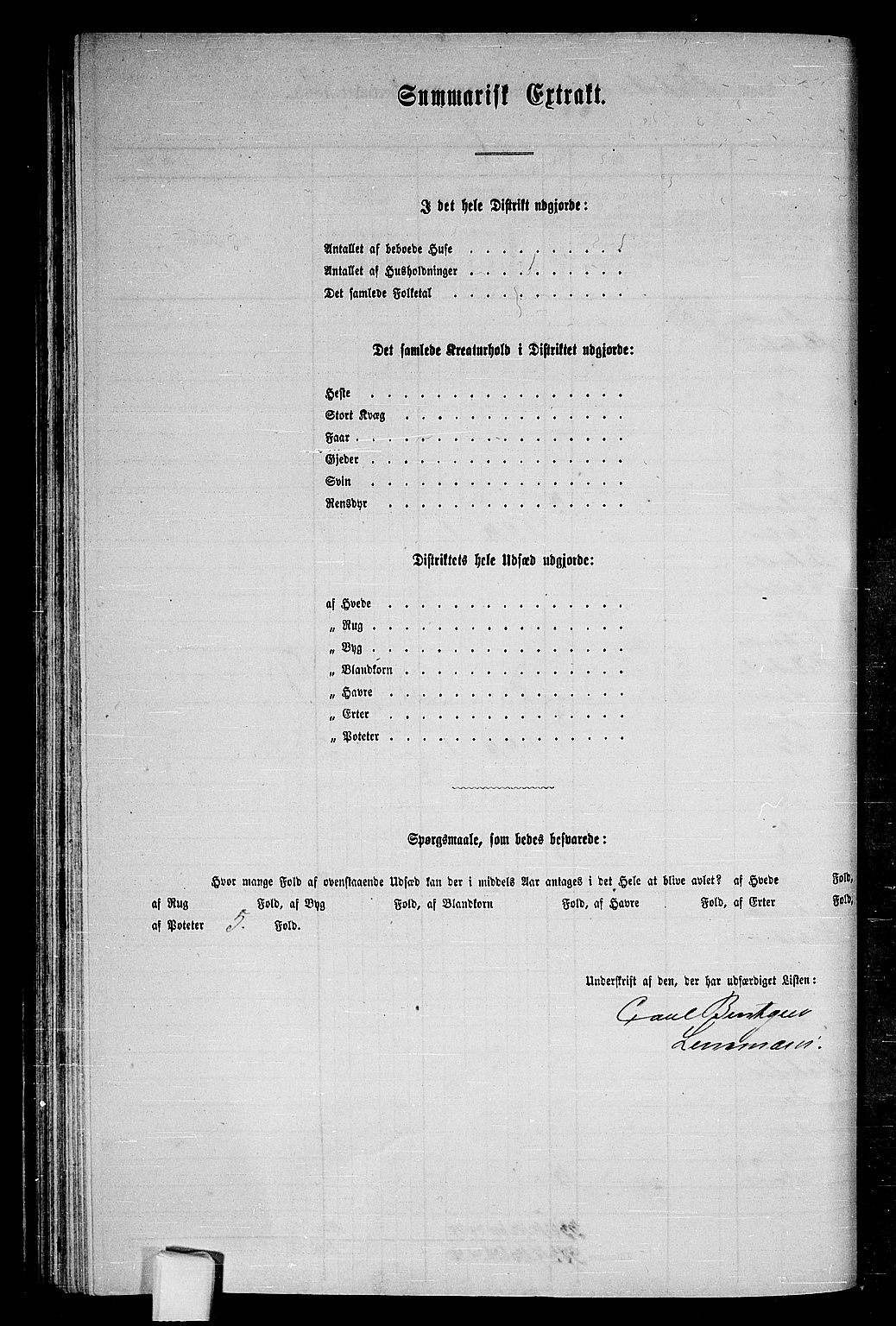 RA, 1865 census for Flakstad, 1865, p. 40