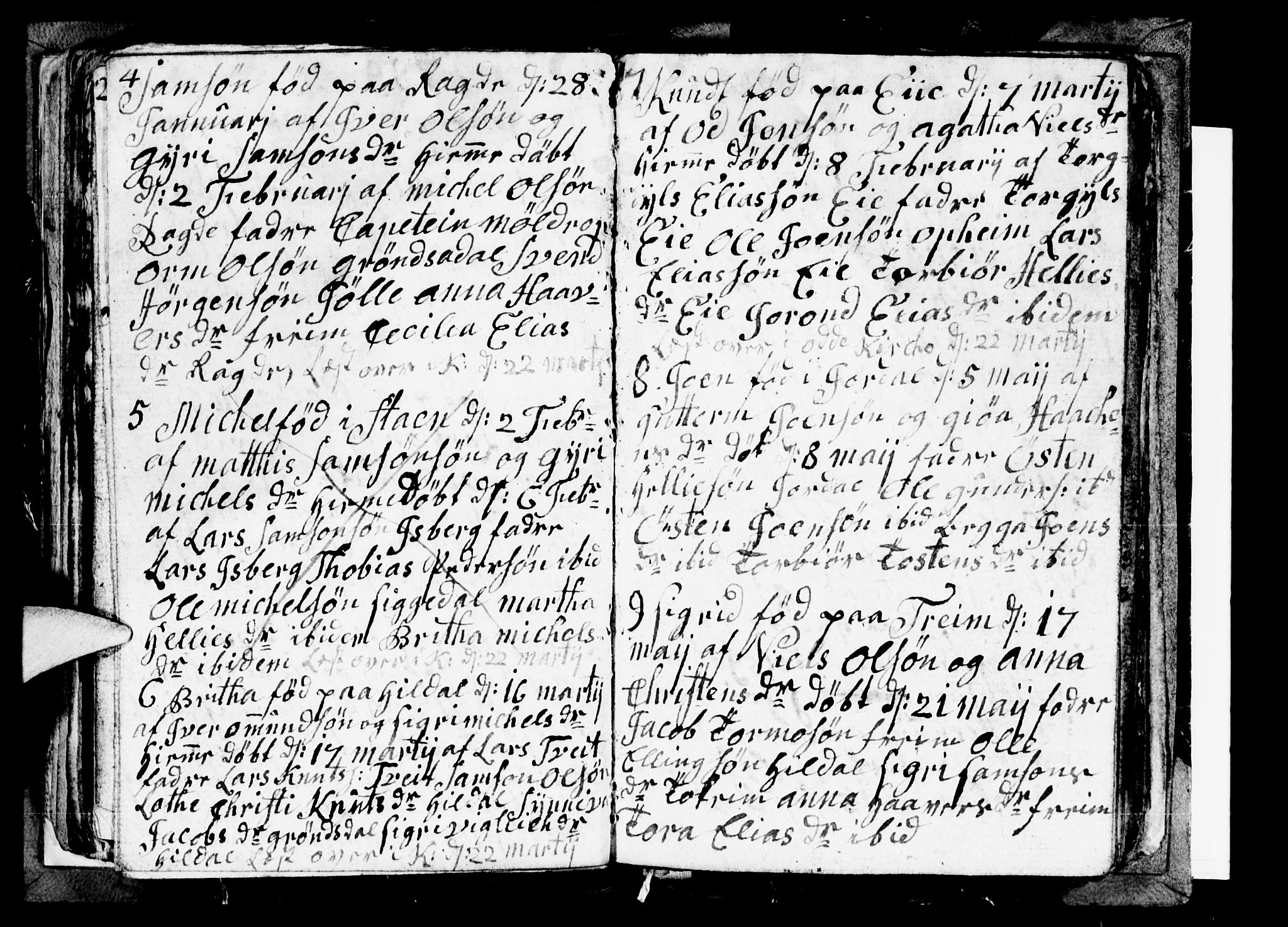 Odda Sokneprestembete, AV/SAB-A-77201/H/Hab: Parish register (copy) no. A 2, 1788-1791, p. 70