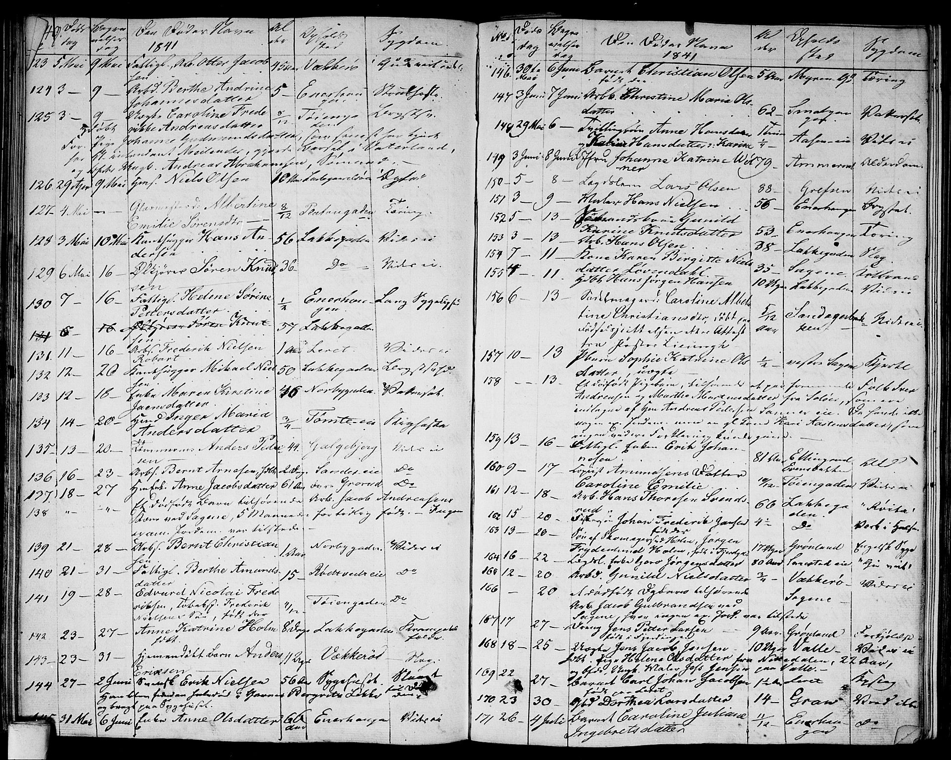 Aker prestekontor kirkebøker, AV/SAO-A-10861/F/L0016: Parish register (official) no. 16, 1827-1841, p. 149