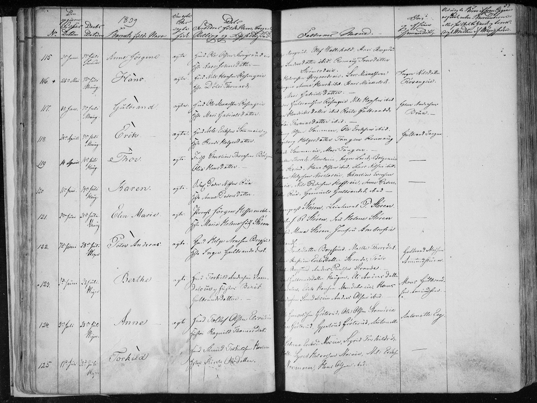 Norderhov kirkebøker, SAKO/A-237/F/Fa/L0010: Parish register (official) no. 10, 1837-1847, p. 33
