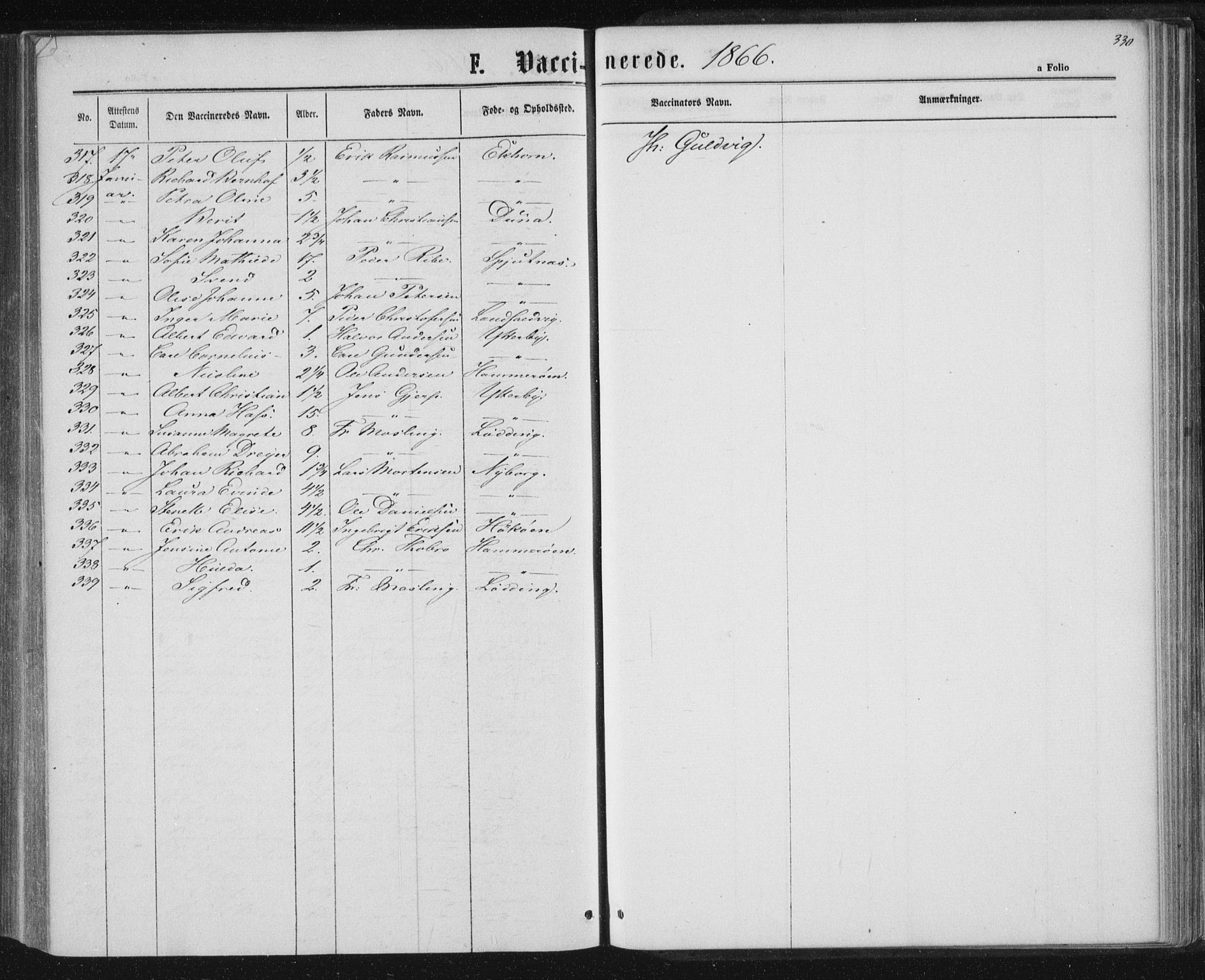 Ministerialprotokoller, klokkerbøker og fødselsregistre - Nord-Trøndelag, AV/SAT-A-1458/768/L0570: Parish register (official) no. 768A05, 1865-1874, p. 330