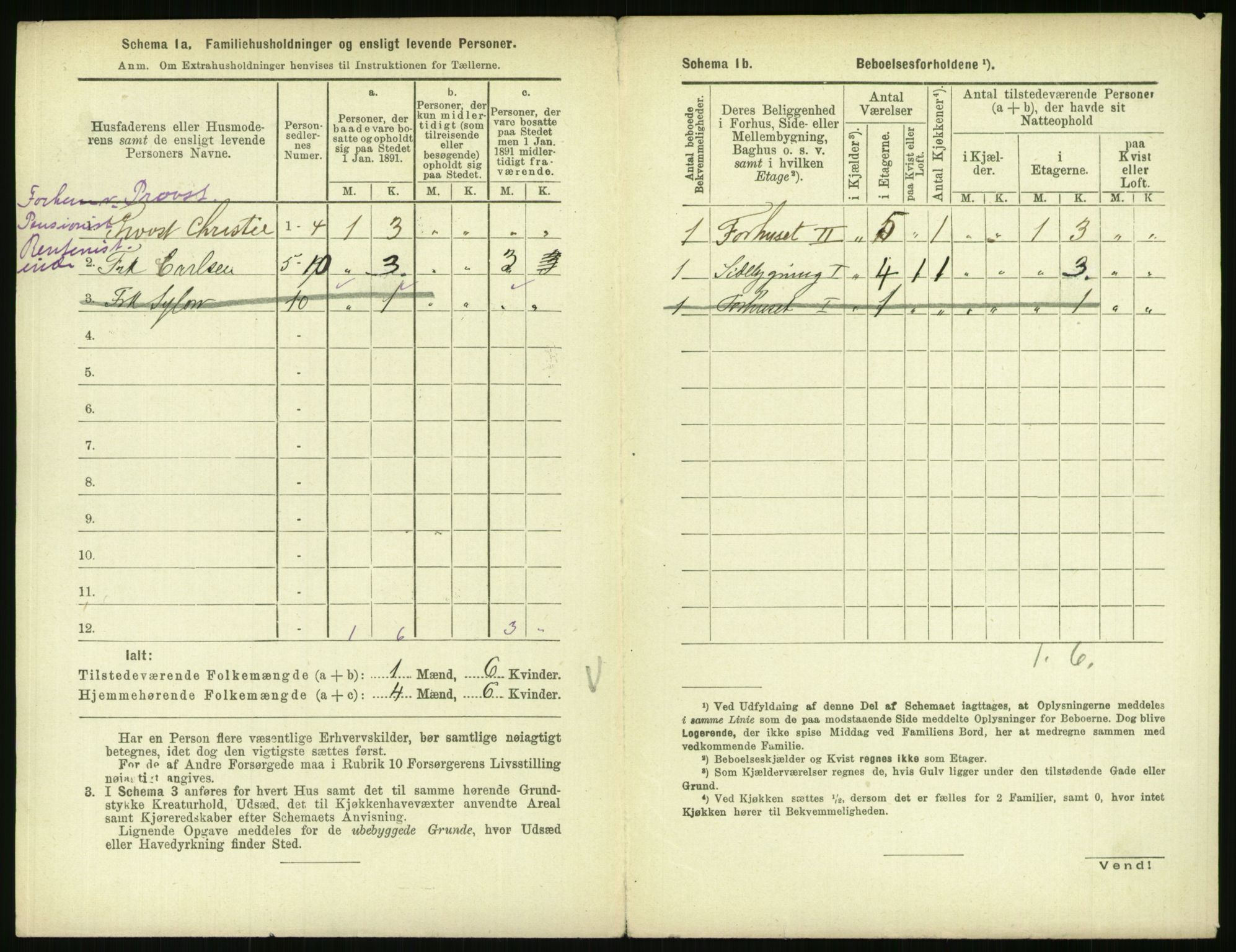 RA, 1891 census for 0301 Kristiania, 1891, p. 39413