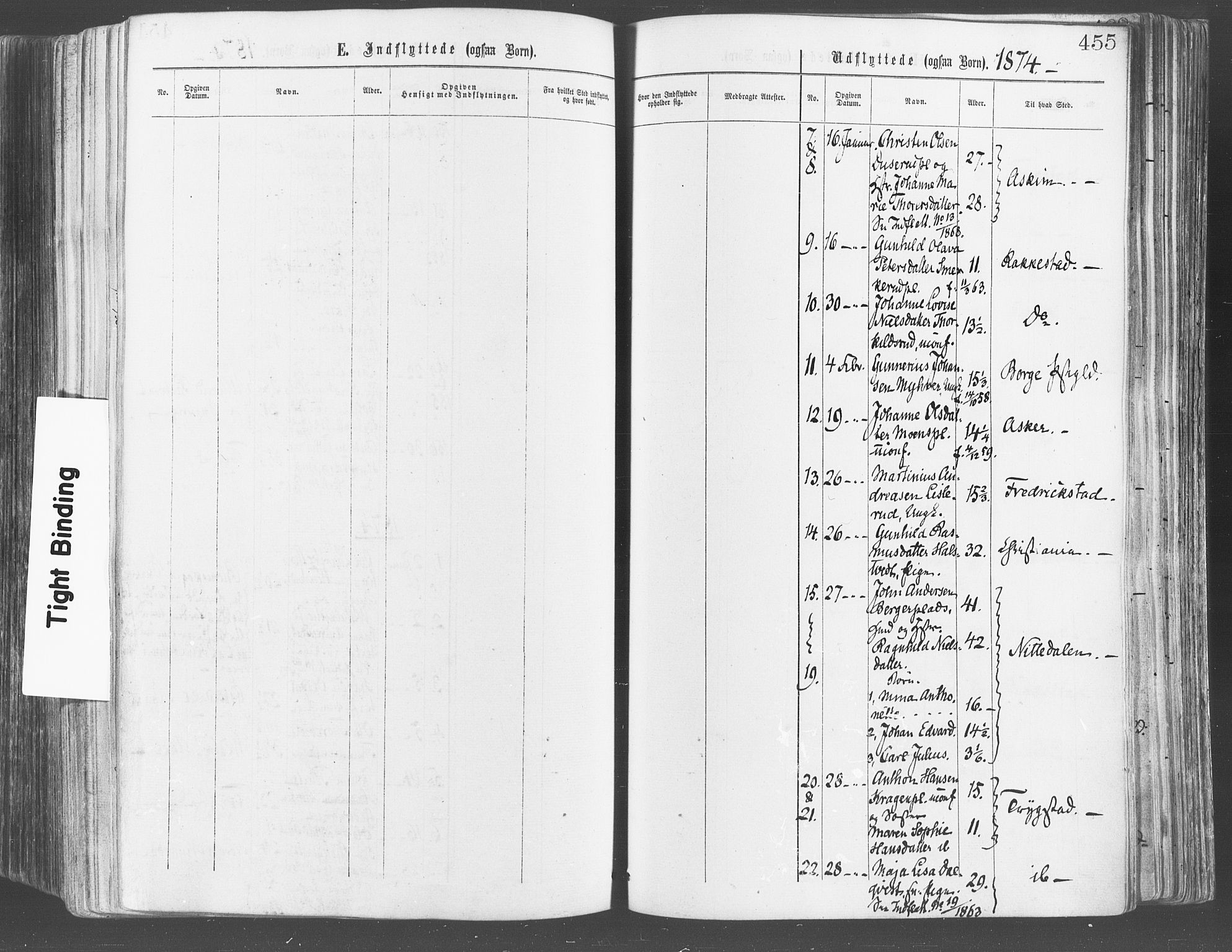 Eidsberg prestekontor Kirkebøker, AV/SAO-A-10905/F/Fa/L0011: Parish register (official) no. I 11, 1867-1878, p. 455