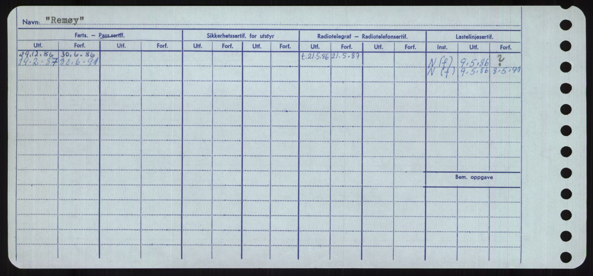 Sjøfartsdirektoratet med forløpere, Skipsmålingen, AV/RA-S-1627/H/Ha/L0004/0002: Fartøy, Mas-R / Fartøy, Odin-R, p. 640