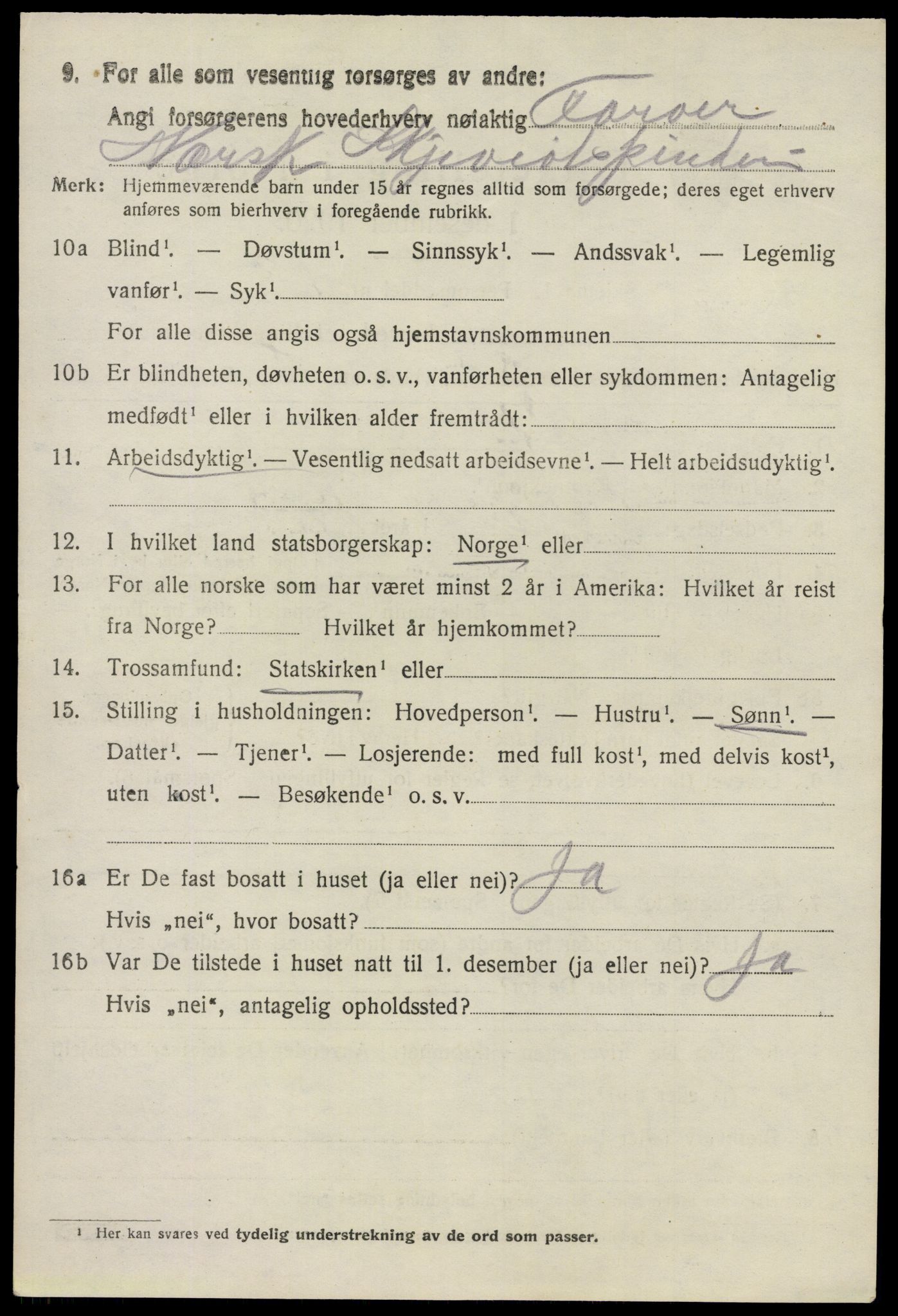 SAO, 1920 census for Glemmen, 1920, p. 9024