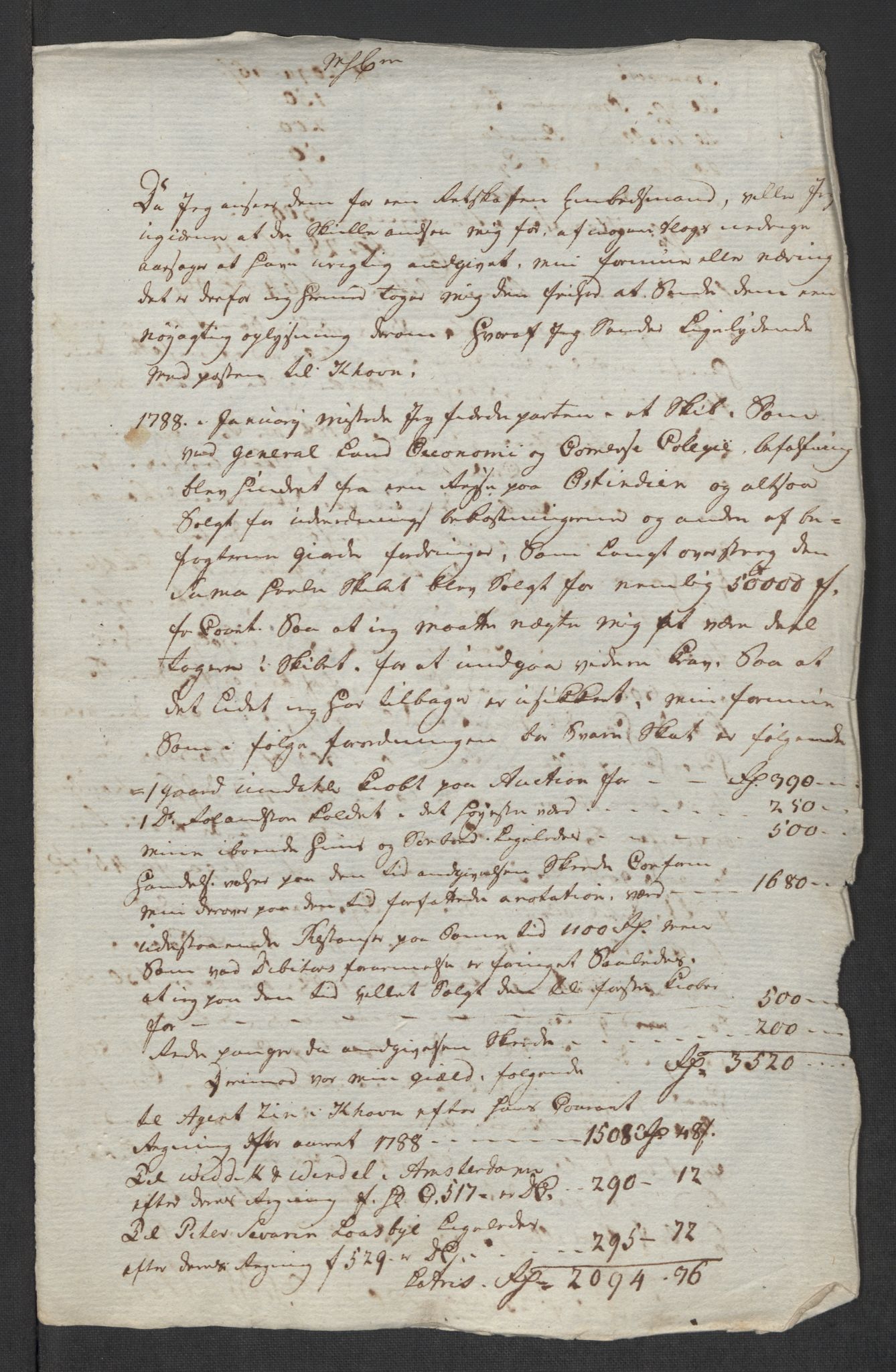 Rentekammeret inntil 1814, Reviderte regnskaper, Mindre regnskaper, AV/RA-EA-4068/Rf/Rfe/L0023: Mandal fogderi, 1789, p. 18