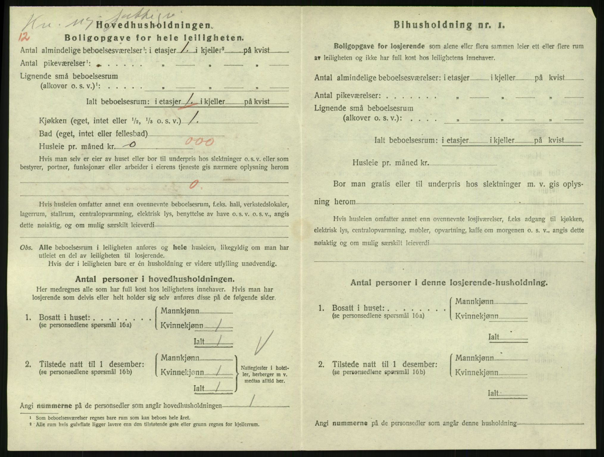 SAKO, 1920 census for Larvik, 1920, p. 6821