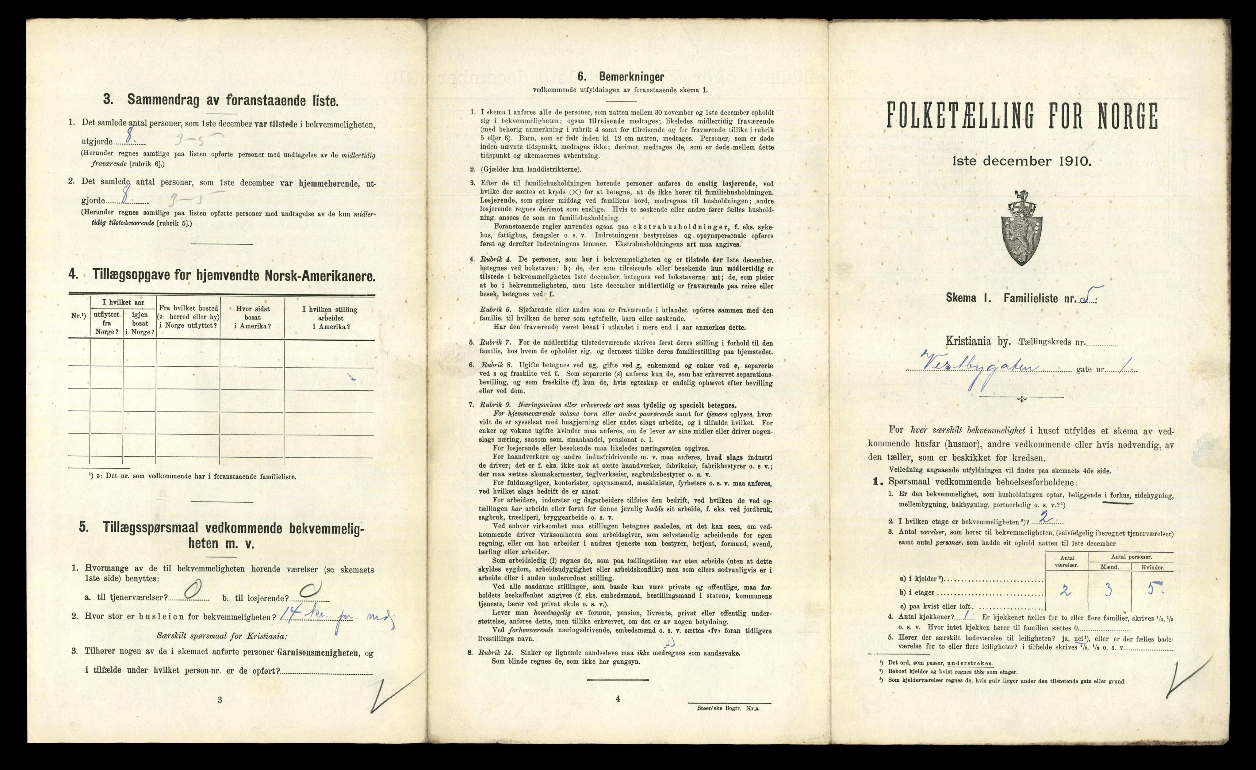 RA, 1910 census for Kristiania, 1910, p. 117945