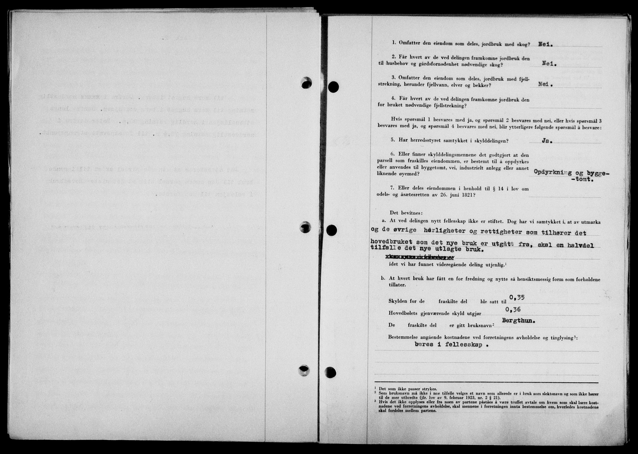Lofoten sorenskriveri, SAT/A-0017/1/2/2C/L0016a: Mortgage book no. 16a, 1947-1947, Diary no: : 918/1947