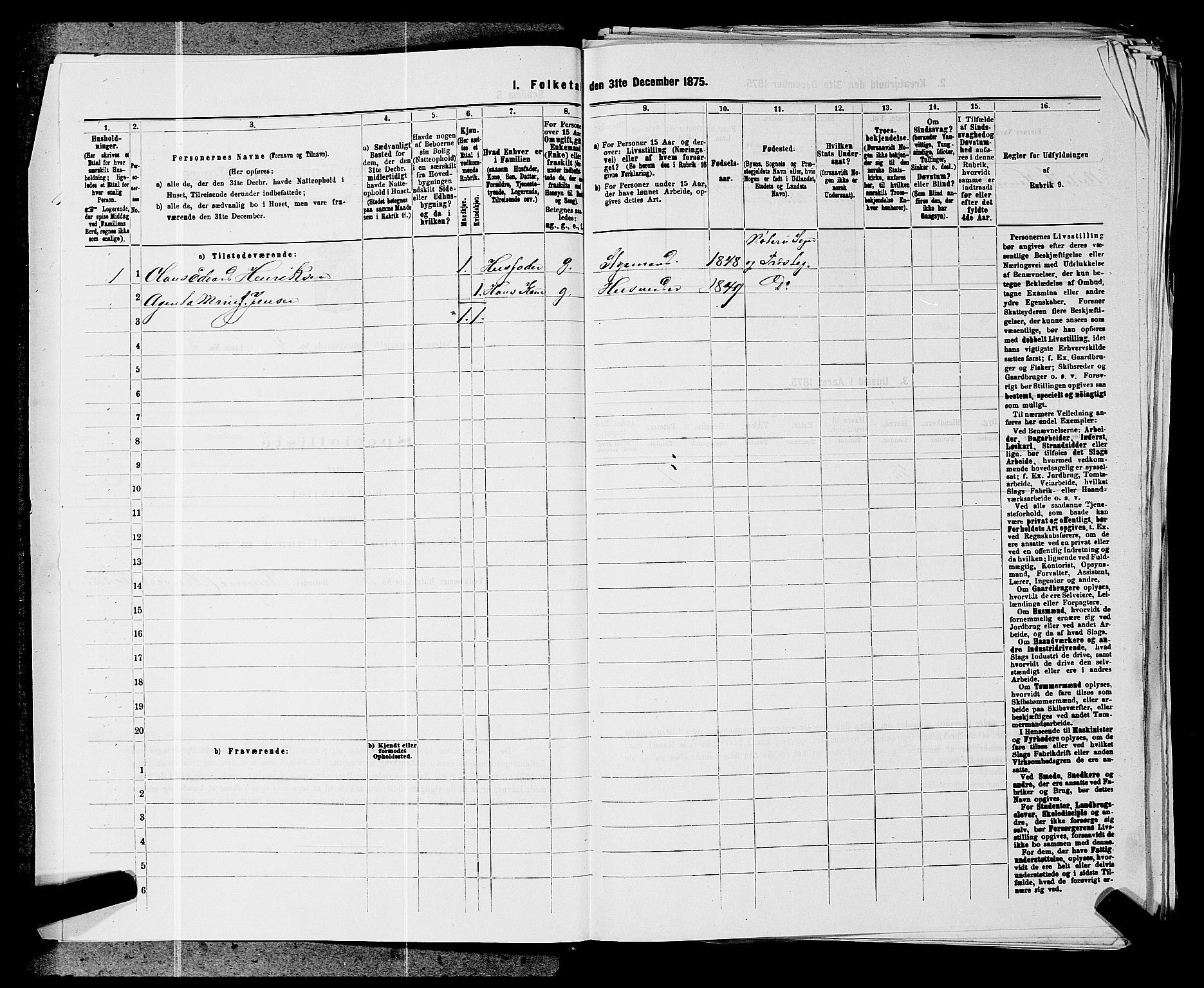 SAKO, 1875 census for 0722P Nøtterøy, 1875, p. 802