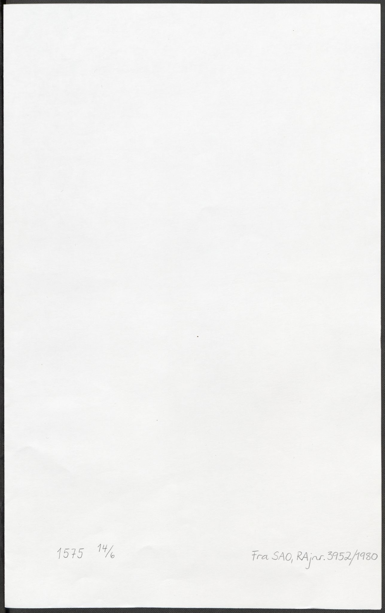 Riksarkivets diplomsamling, RA/EA-5965/F15/L0022: Prestearkiv - Vestfold, 1573-1670, p. 25