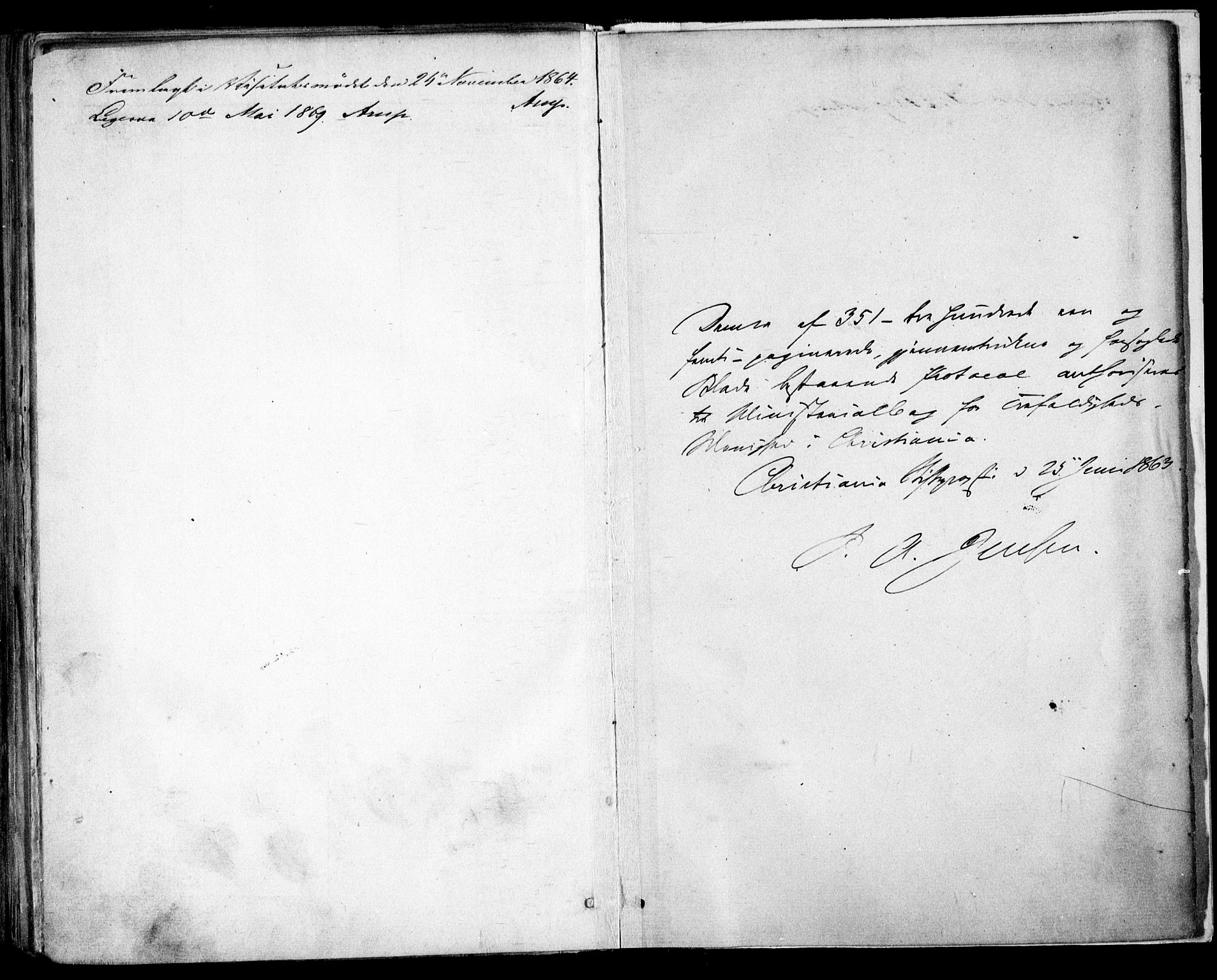Trefoldighet prestekontor Kirkebøker, AV/SAO-A-10882/F/Fa/L0002: Parish register (official) no. I 2, 1863-1870
