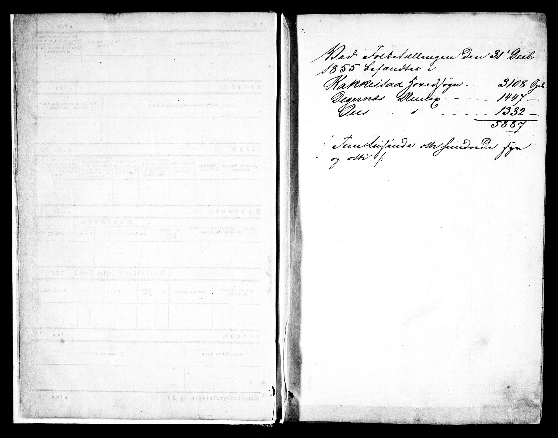 Rakkestad prestekontor Kirkebøker, AV/SAO-A-2008/F/Fa/L0009: Parish register (official) no. I 9, 1850-1856, p. 1