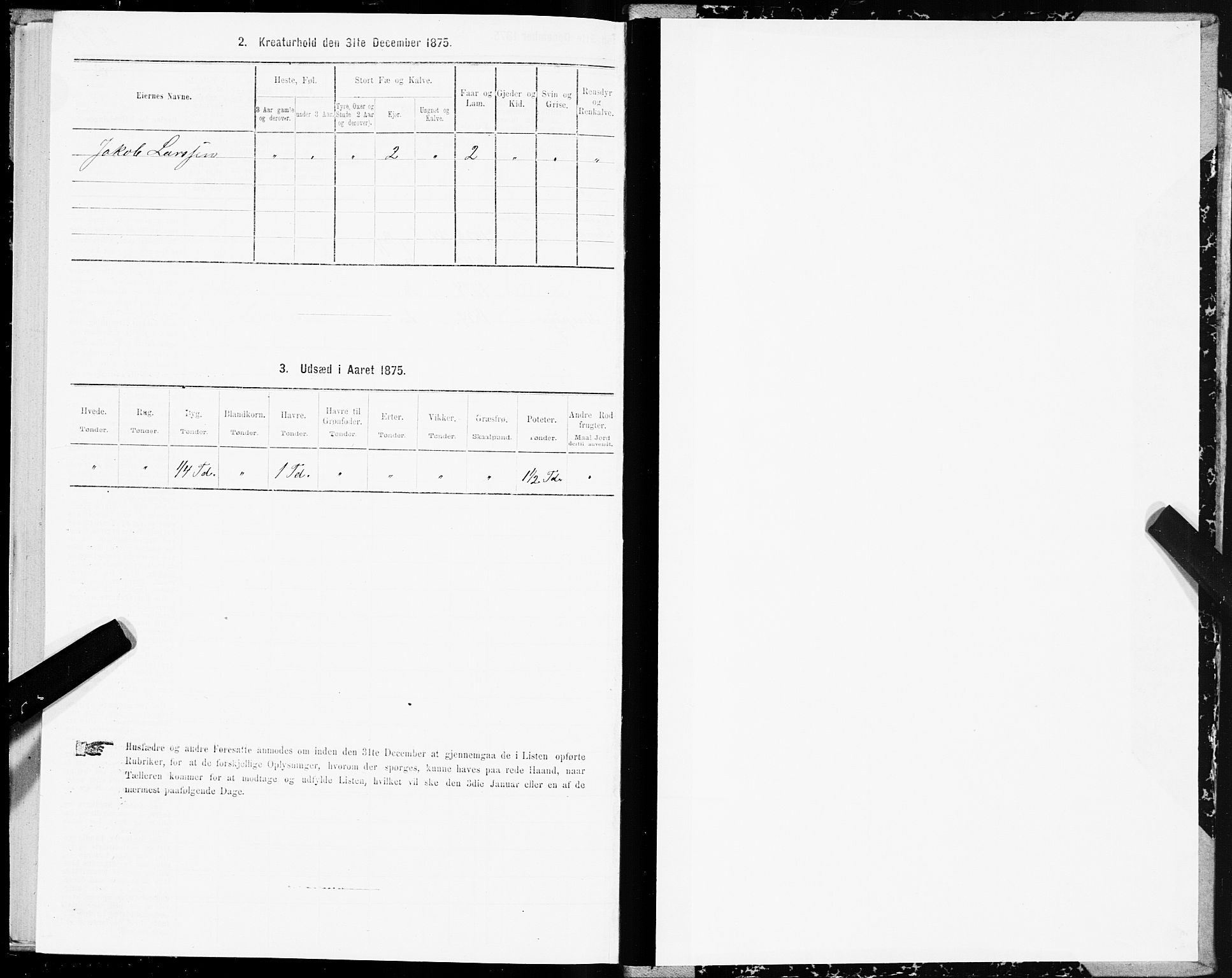 SAT, 1875 census for 1662P Klæbu, 1875