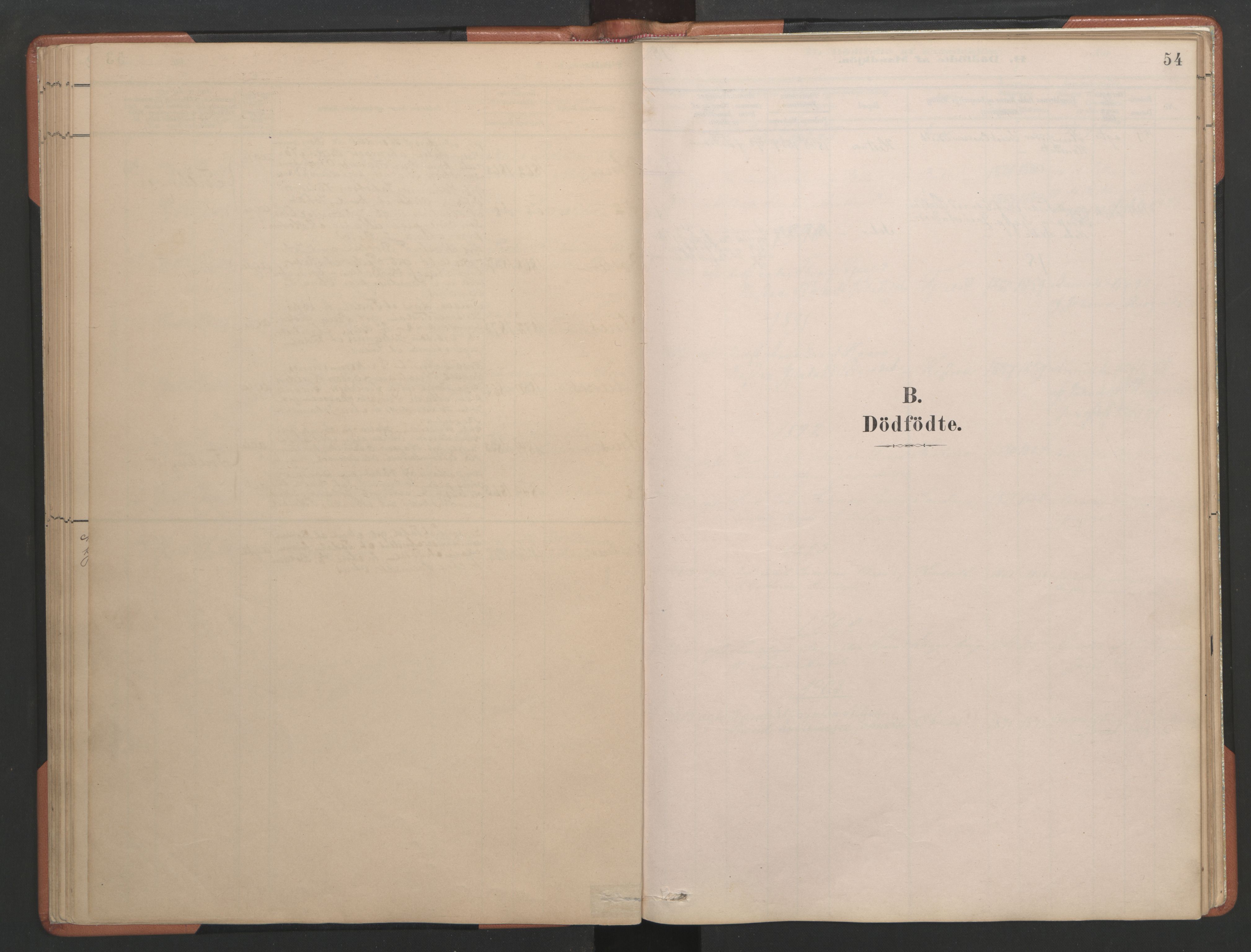 Ministerialprotokoller, klokkerbøker og fødselsregistre - Møre og Romsdal, SAT/A-1454/580/L0926: Parish register (copy) no. 580C01, 1882-1903, p. 54