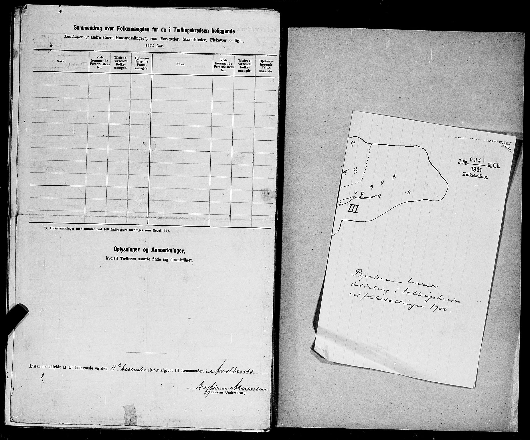 SAST, 1900 census for Avaldsnes, 1900, p. 46