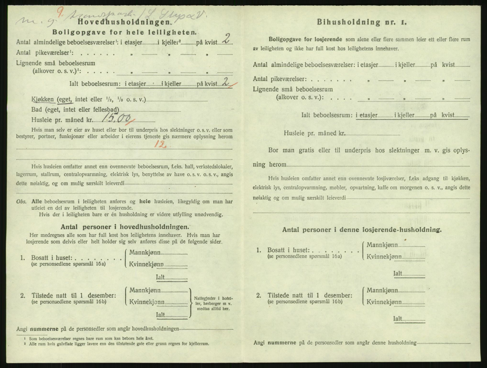 SAKO, 1920 census for Larvik, 1920, p. 7565