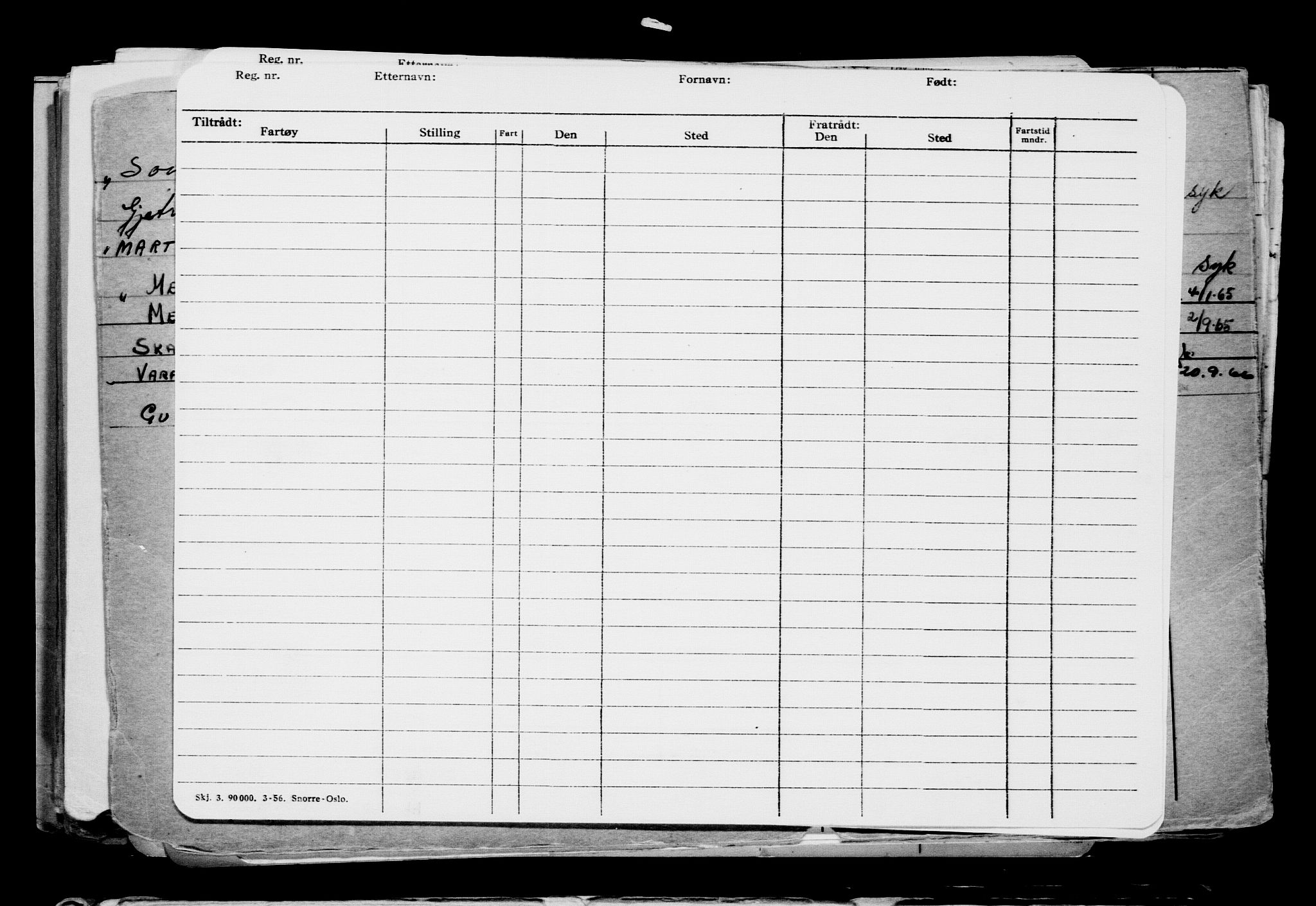 Direktoratet for sjømenn, AV/RA-S-3545/G/Gb/L0210: Hovedkort, 1922, p. 819