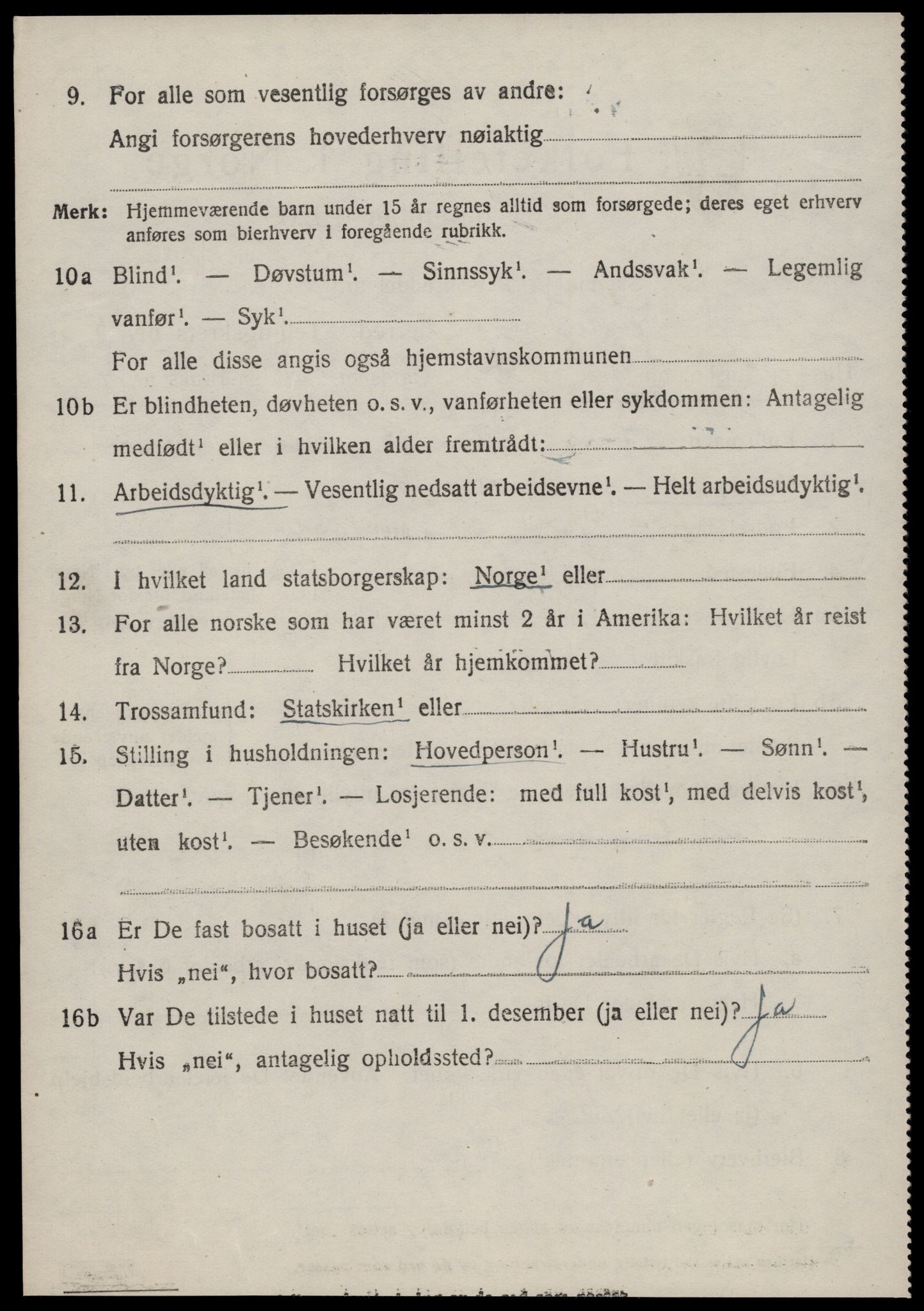 SAT, 1920 census for Sykkylven, 1920, p. 3238