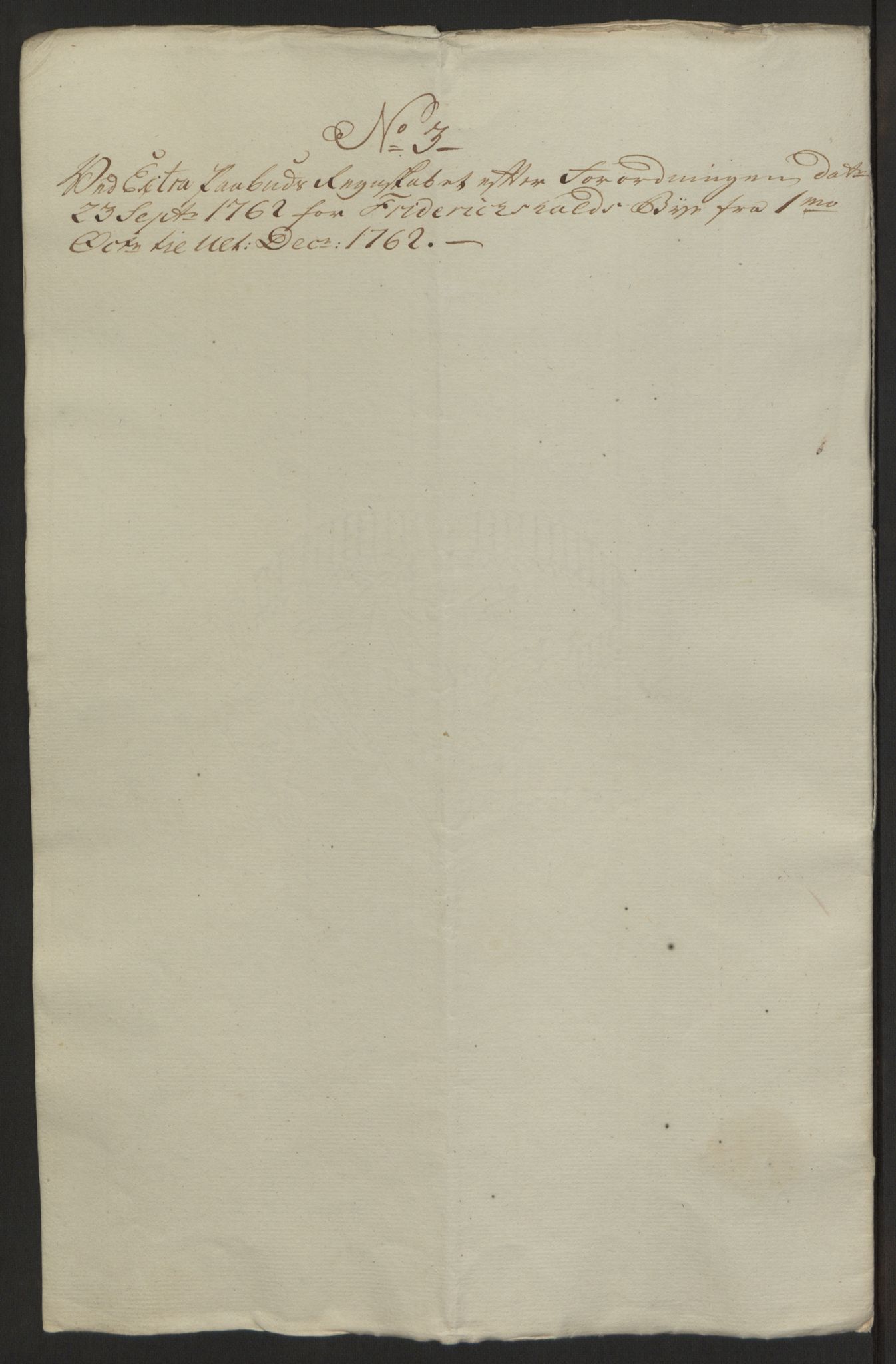 Rentekammeret inntil 1814, Reviderte regnskaper, Byregnskaper, AV/RA-EA-4066/R/Ra/L0006/0001: [A4] Kontribusjonsregnskap / Ekstraskatt, 1762-1772, p. 57