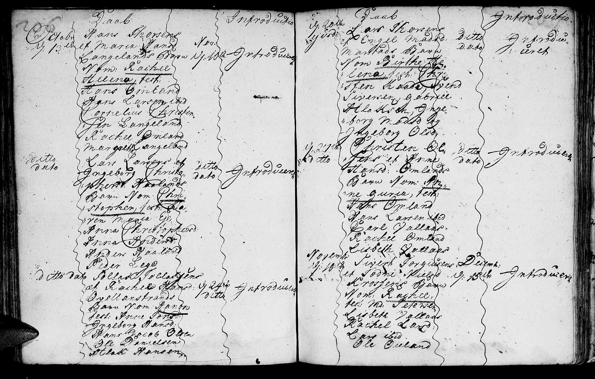 Flekkefjord sokneprestkontor, AV/SAK-1111-0012/F/Fa/Fab/L0001: Parish register (official) no. A 1, 1750-1780, p. 206-207