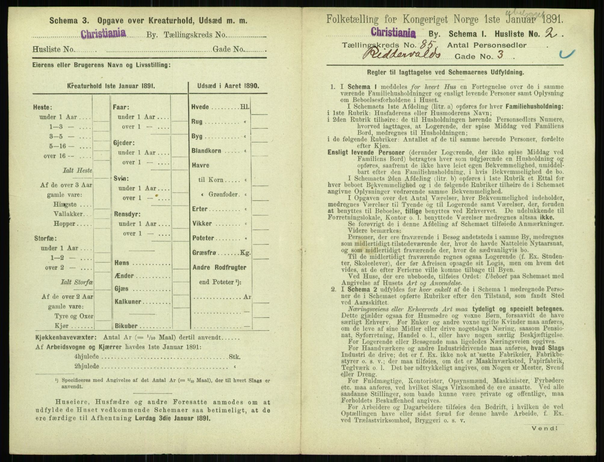 RA, 1891 census for 0301 Kristiania, 1891, p. 42805