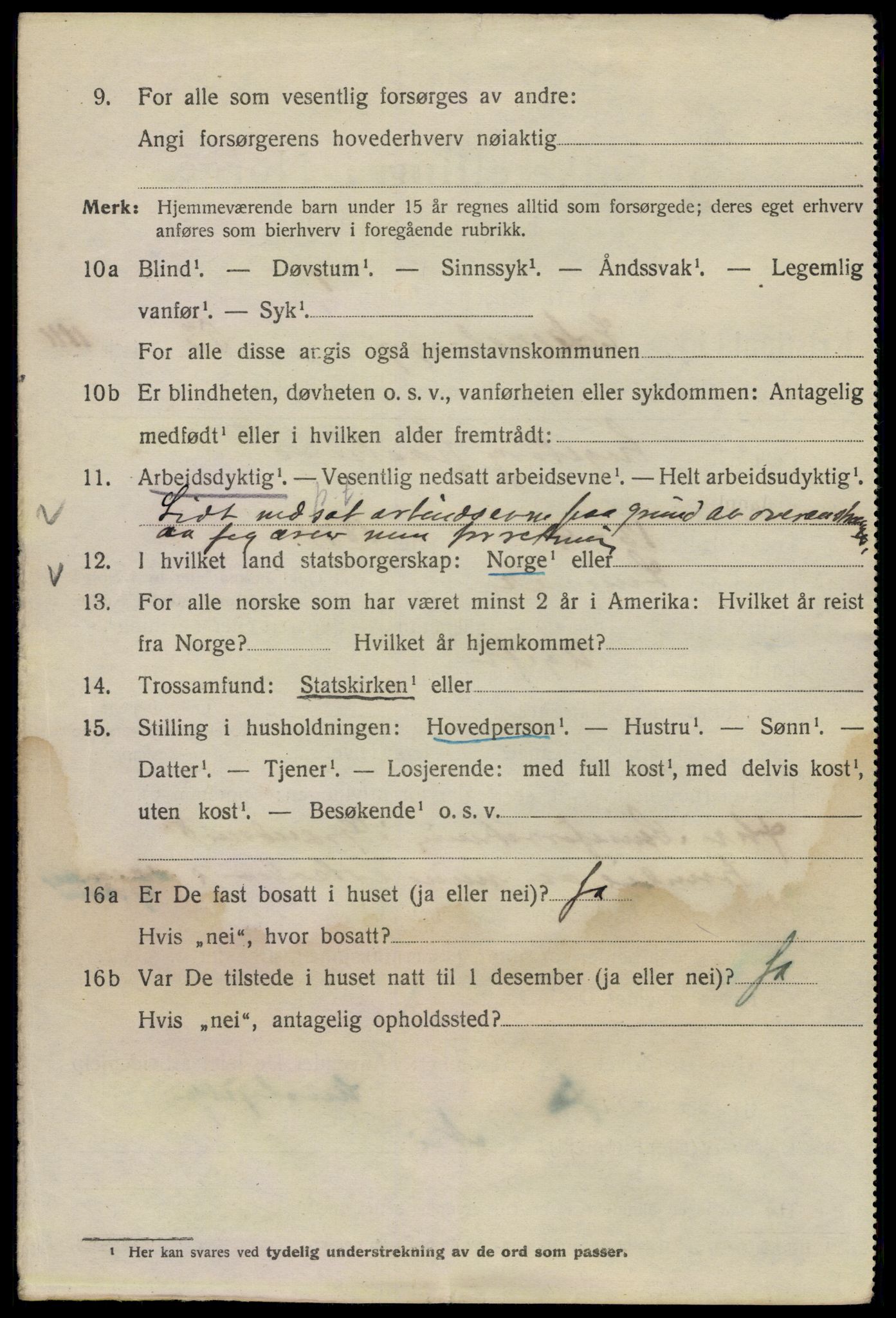 SAO, 1920 census for Kristiania, 1920, p. 209534