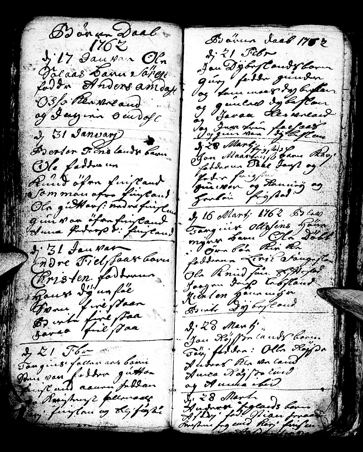 Bjelland sokneprestkontor, SAK/1111-0005/F/Fb/Fbb/L0001: Parish register (copy) no. B 1, 1732-1782, p. 63