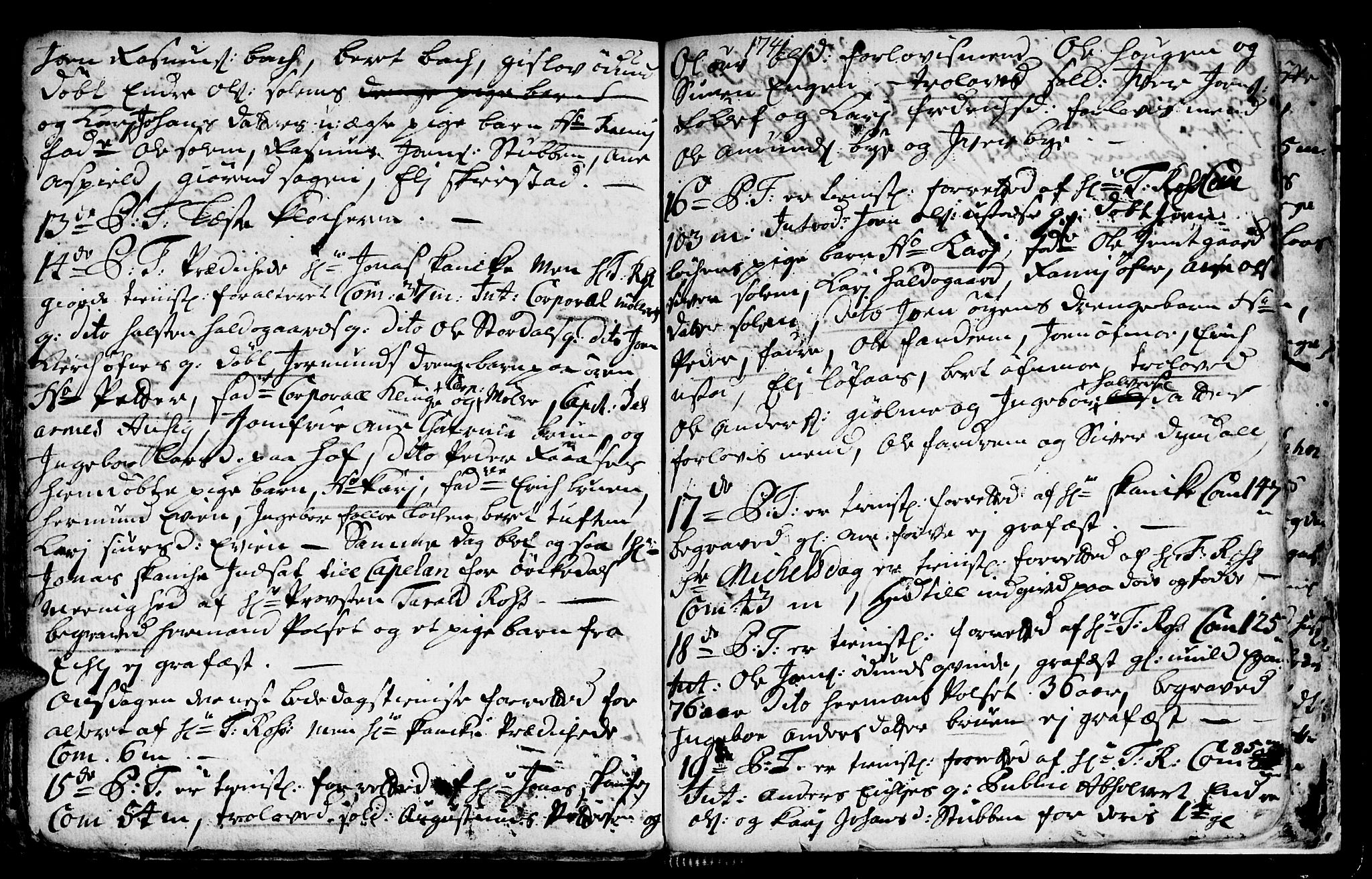 Ministerialprotokoller, klokkerbøker og fødselsregistre - Sør-Trøndelag, AV/SAT-A-1456/668/L0812: Parish register (copy) no. 668C01, 1715-1742