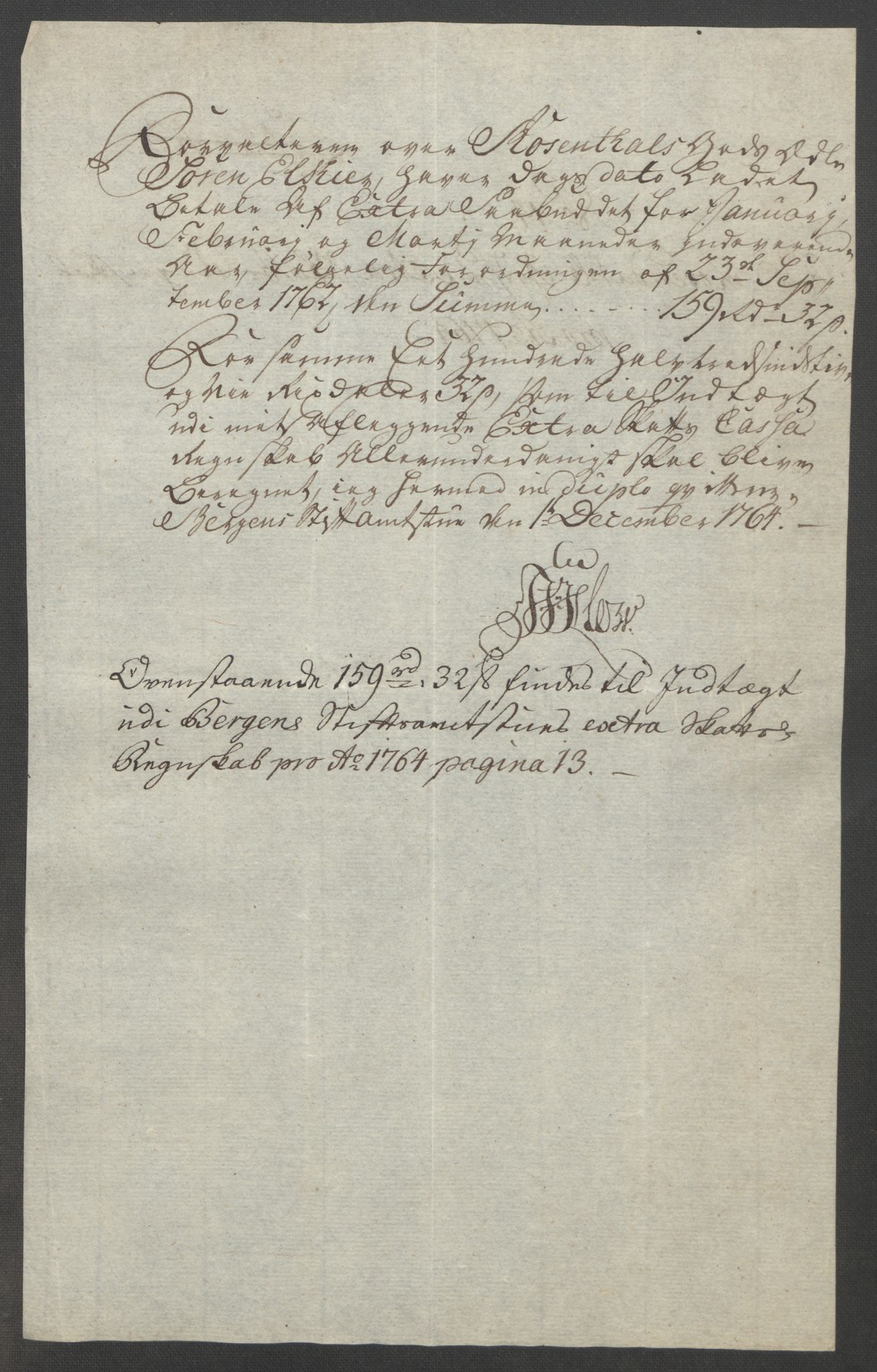 Rentekammeret inntil 1814, Reviderte regnskaper, Fogderegnskap, AV/RA-EA-4092/R49/L3157: Ekstraskatten Rosendal Baroni, 1762-1772, p. 107