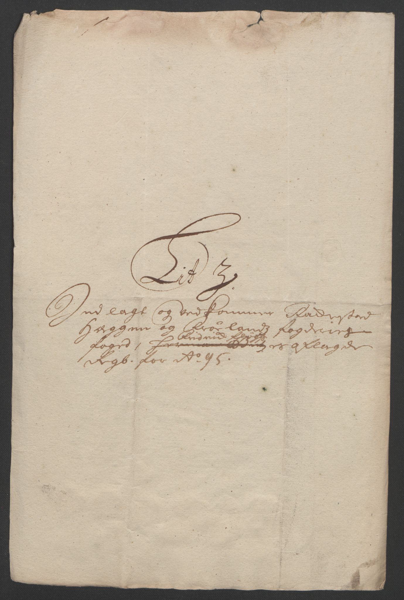 Rentekammeret inntil 1814, Reviderte regnskaper, Fogderegnskap, AV/RA-EA-4092/R07/L0285: Fogderegnskap Rakkestad, Heggen og Frøland, 1695, p. 337