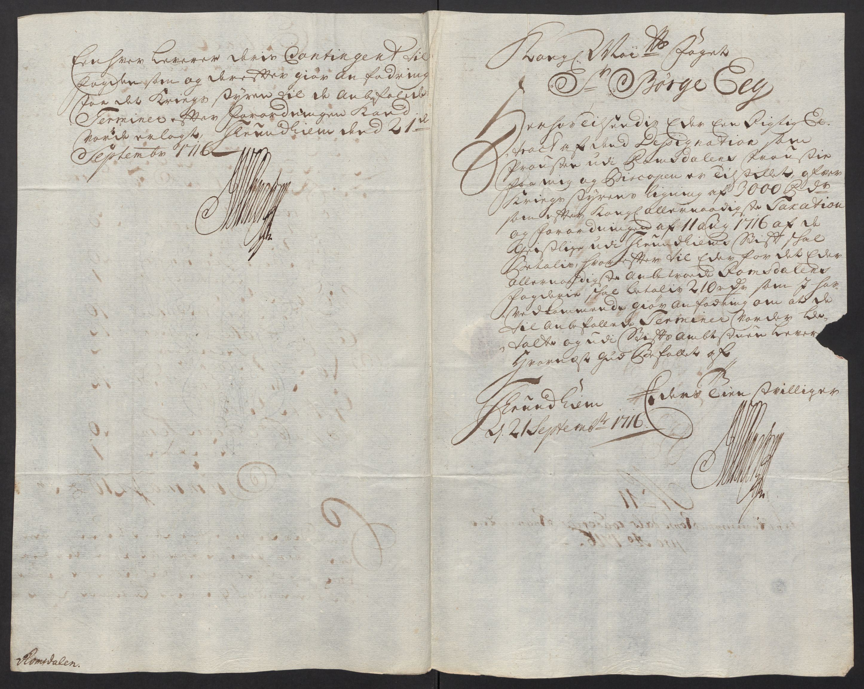 Rentekammeret inntil 1814, Reviderte regnskaper, Fogderegnskap, RA/EA-4092/R55/L3663: Fogderegnskap Romsdal, 1715-1716, p. 381