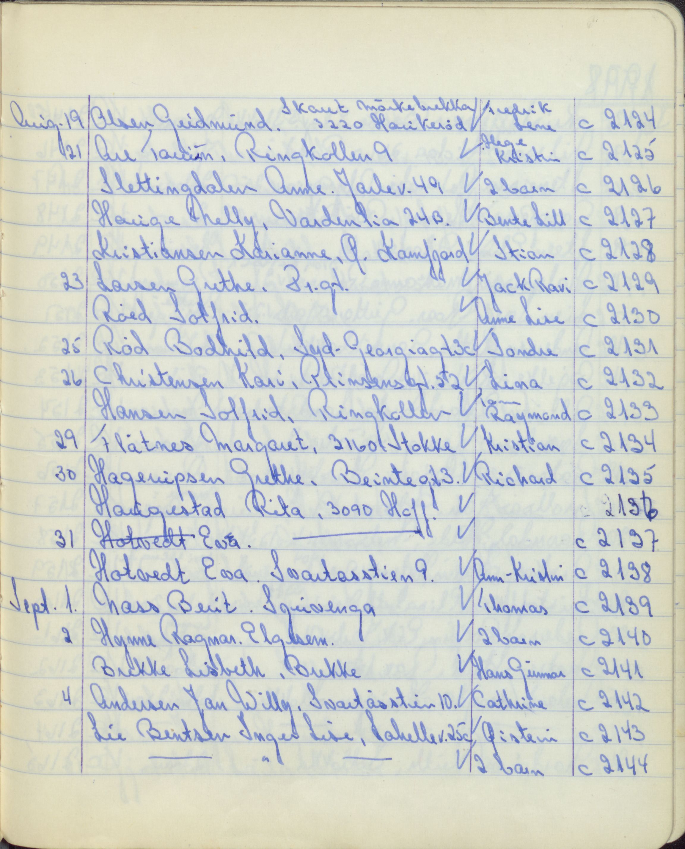Pa 1494 - Jørgensen, Antonius. Fotograf, VEMU/A-2760/F/Fa, 1927-2004, p. 3143