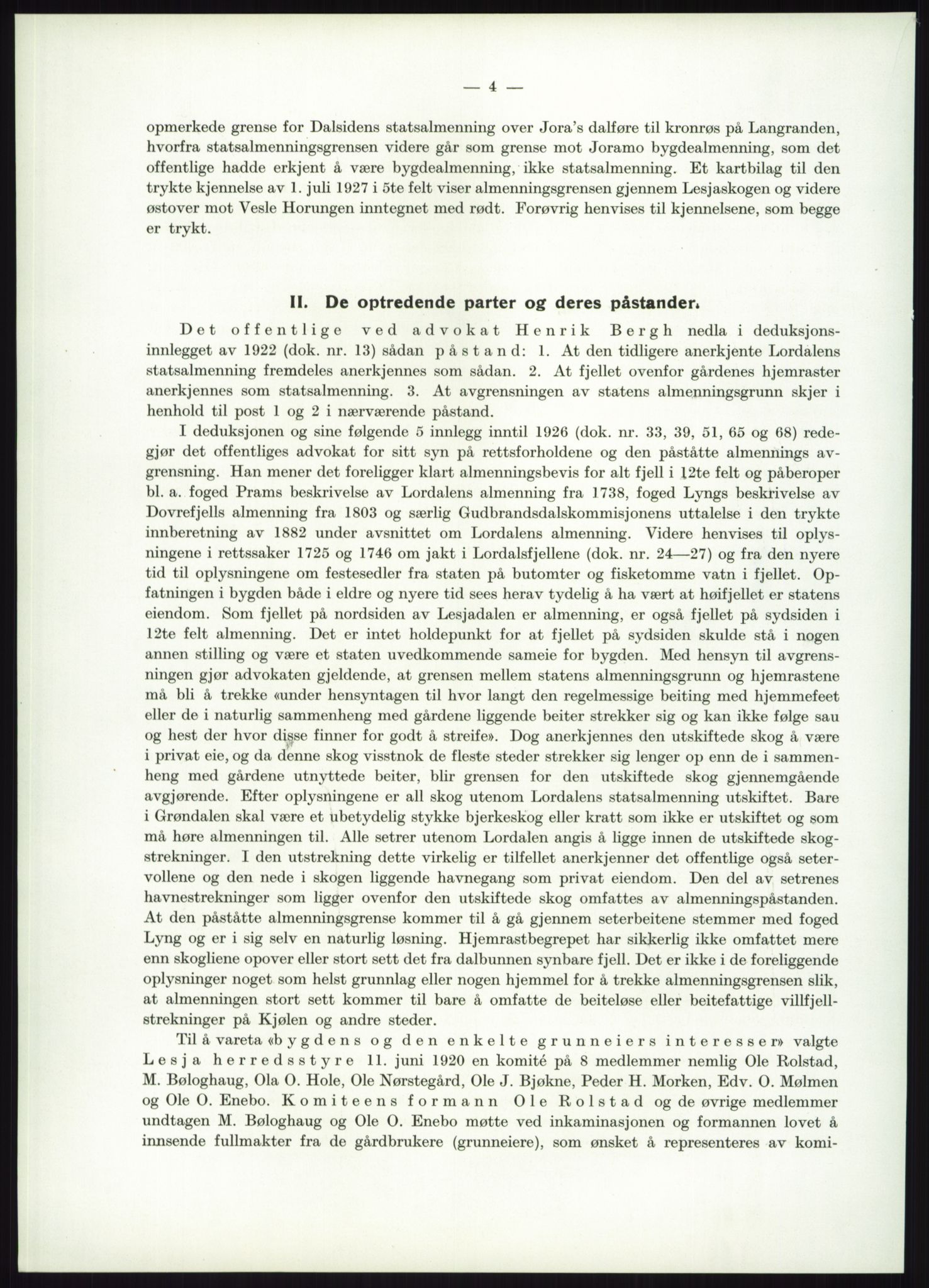 Høyfjellskommisjonen, AV/RA-S-1546/X/Xa/L0001: Nr. 1-33, 1909-1953, p. 5551