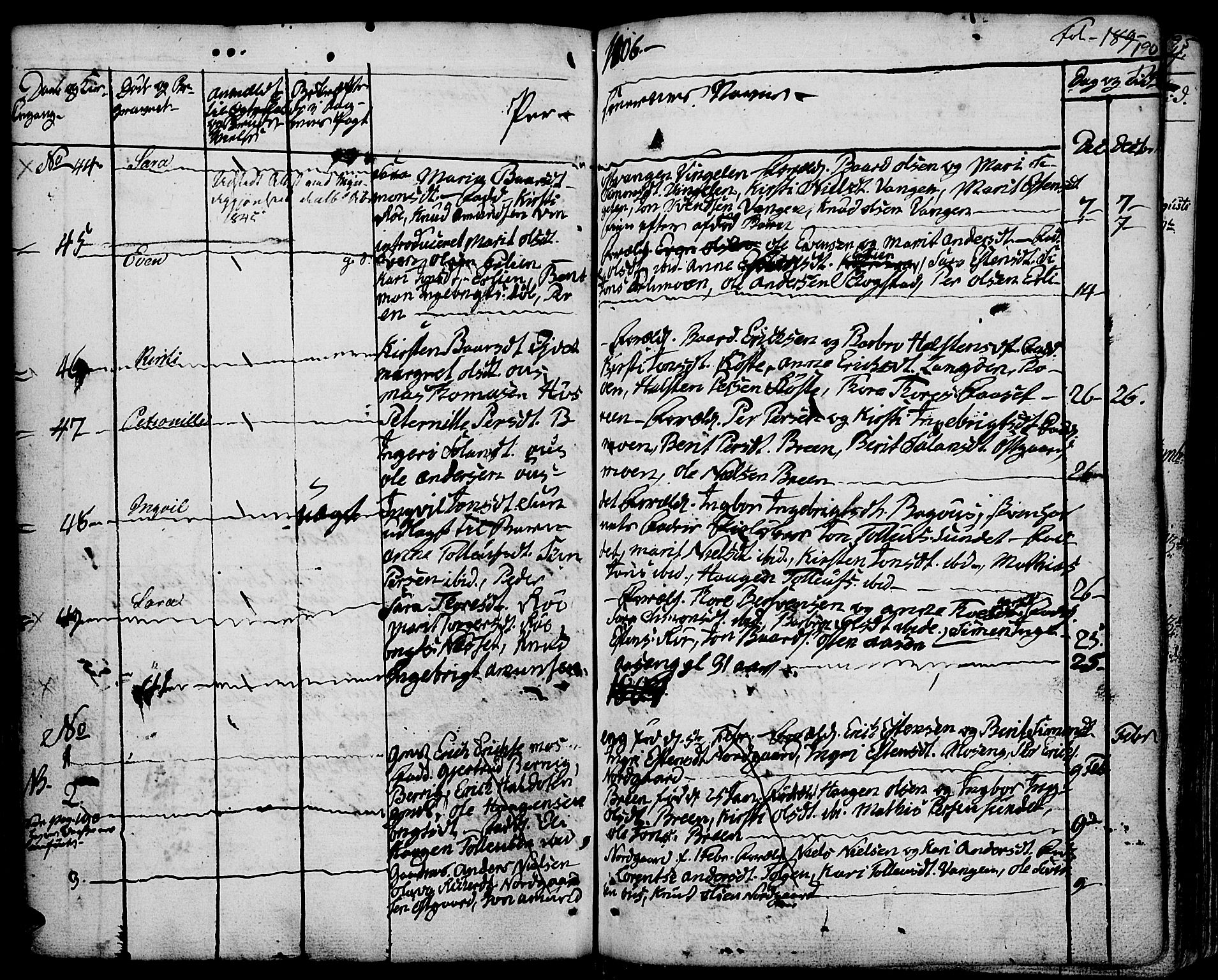 Tolga prestekontor, AV/SAH-PREST-062/K/L0003: Parish register (official) no. 3, 1786-1814, p. 190