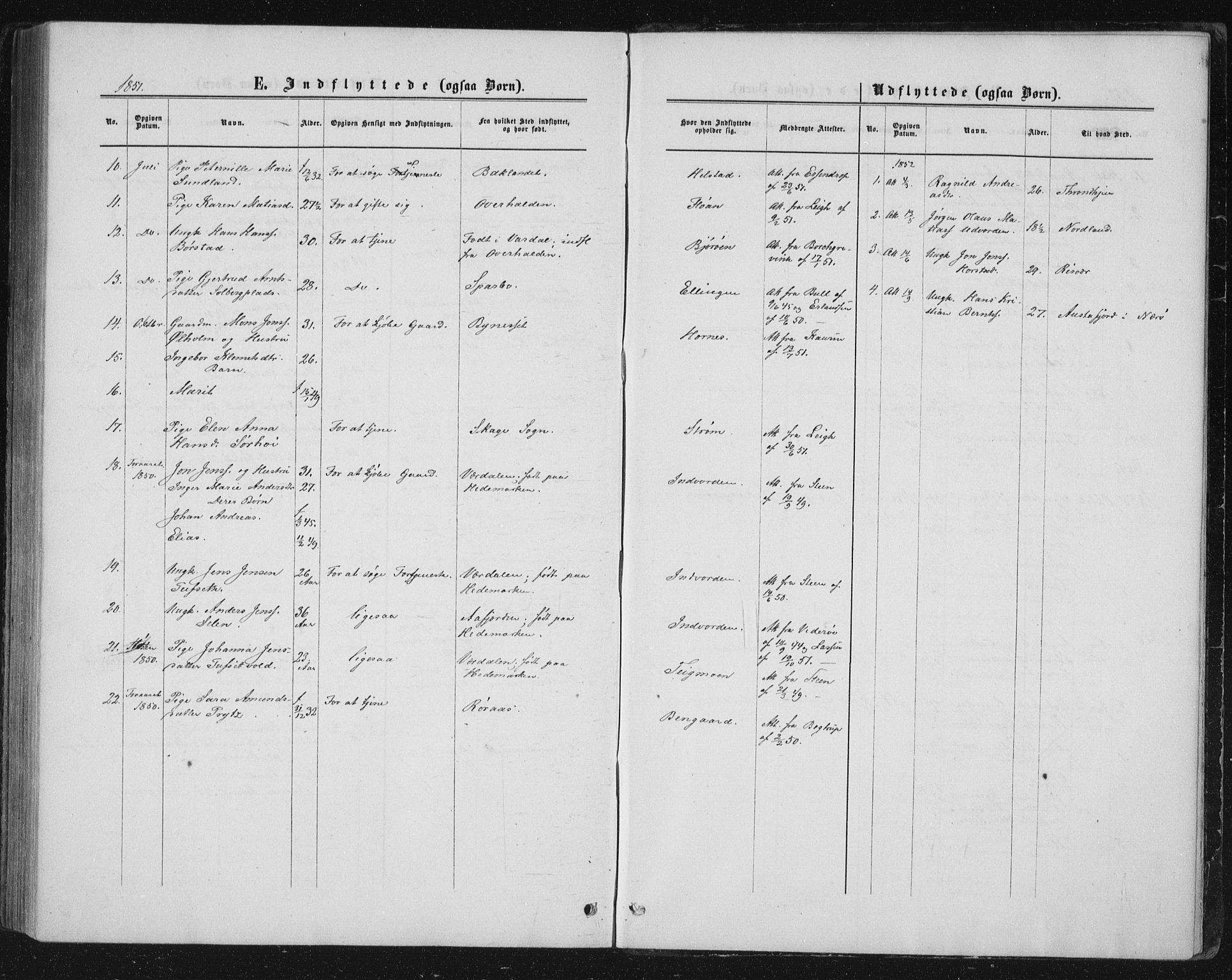 Ministerialprotokoller, klokkerbøker og fødselsregistre - Nord-Trøndelag, AV/SAT-A-1458/771/L0595: Parish register (official) no. 771A02, 1840-1869