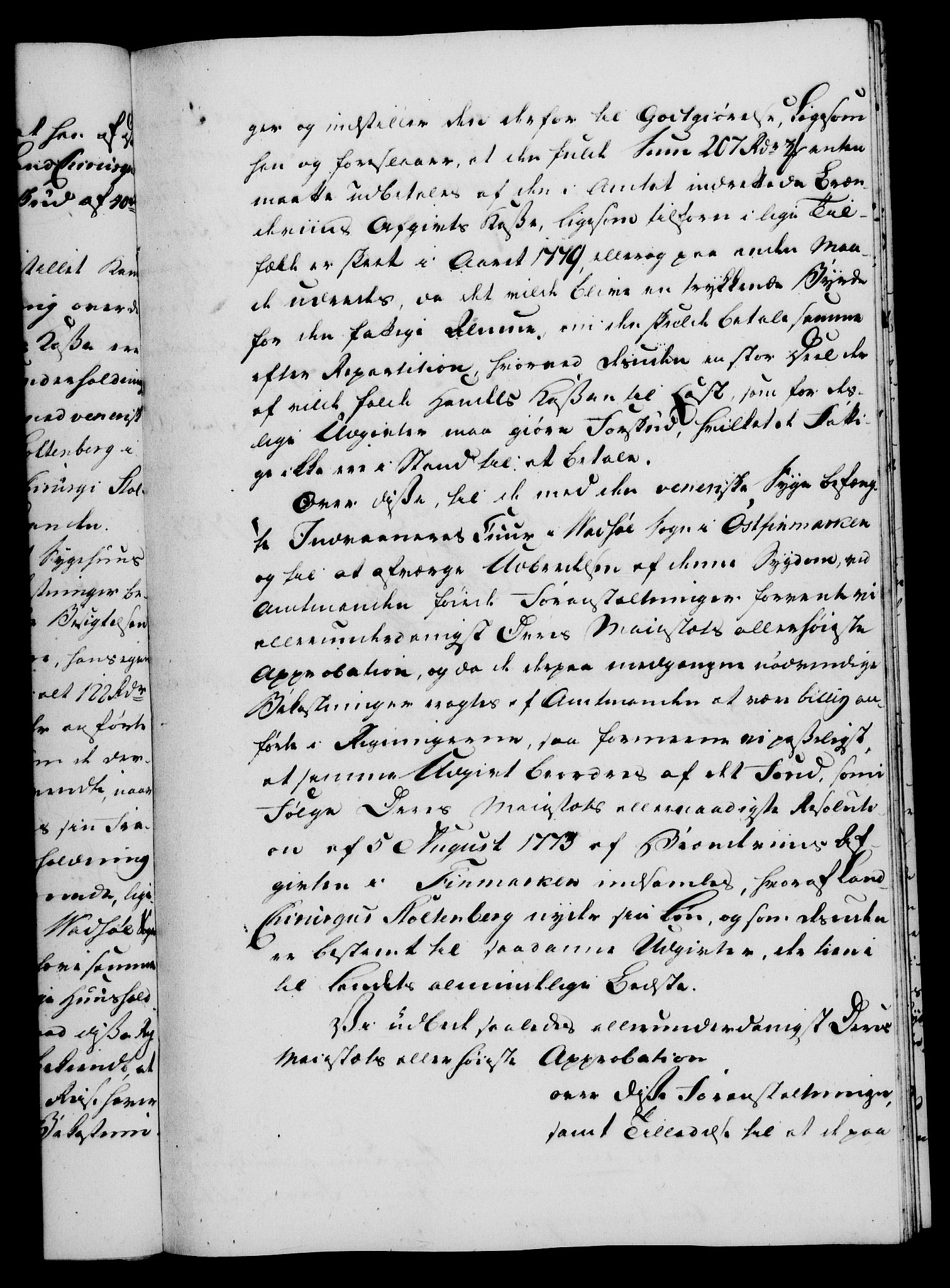 Rentekammeret, Kammerkanselliet, RA/EA-3111/G/Gf/Gfa/L0065: Norsk relasjons- og resolusjonsprotokoll (merket RK 52.65), 1783, p. 744