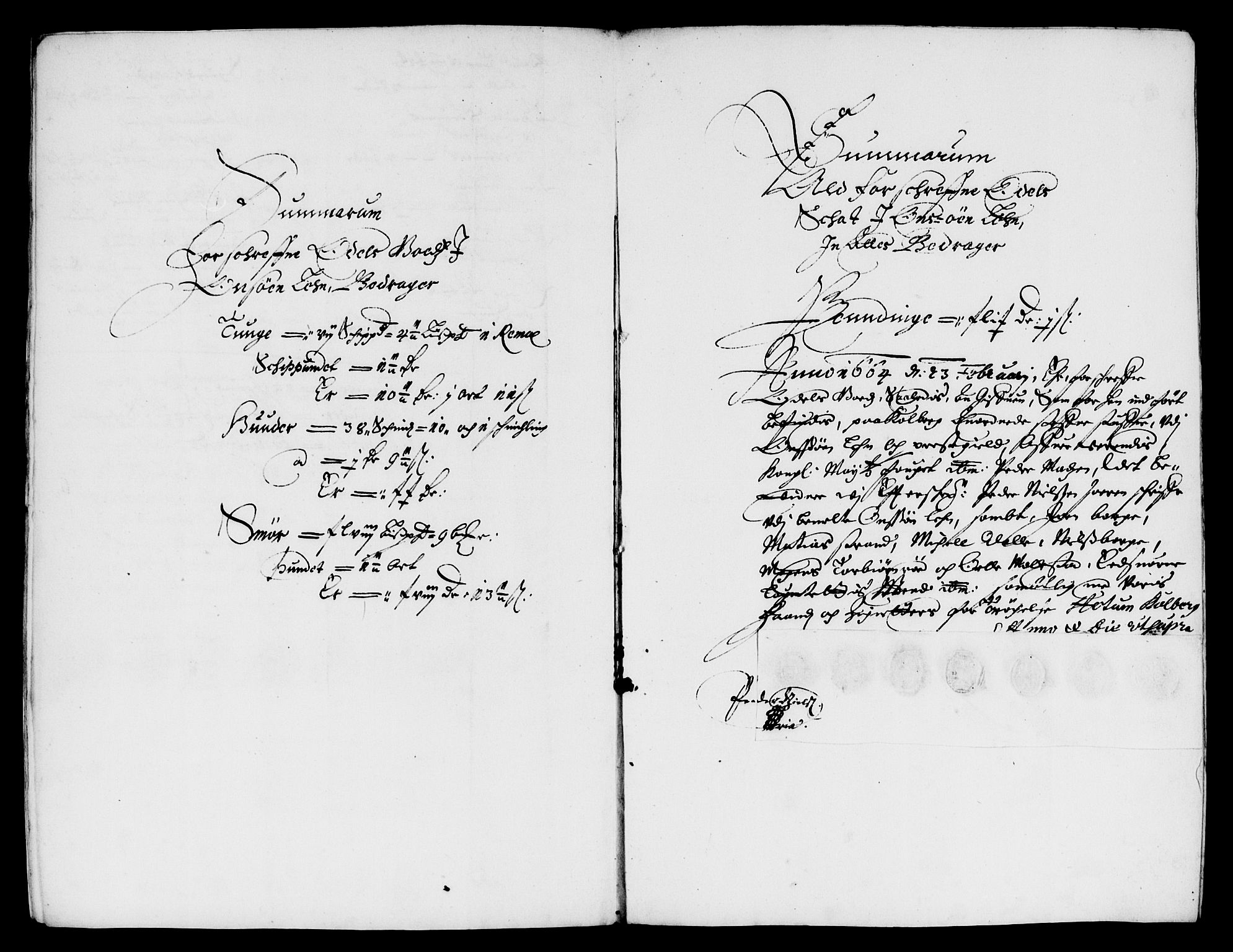 Rentekammeret inntil 1814, Reviderte regnskaper, Lensregnskaper, AV/RA-EA-5023/R/Rb/Rbe/L0004: Onsøy len, 1656-1674