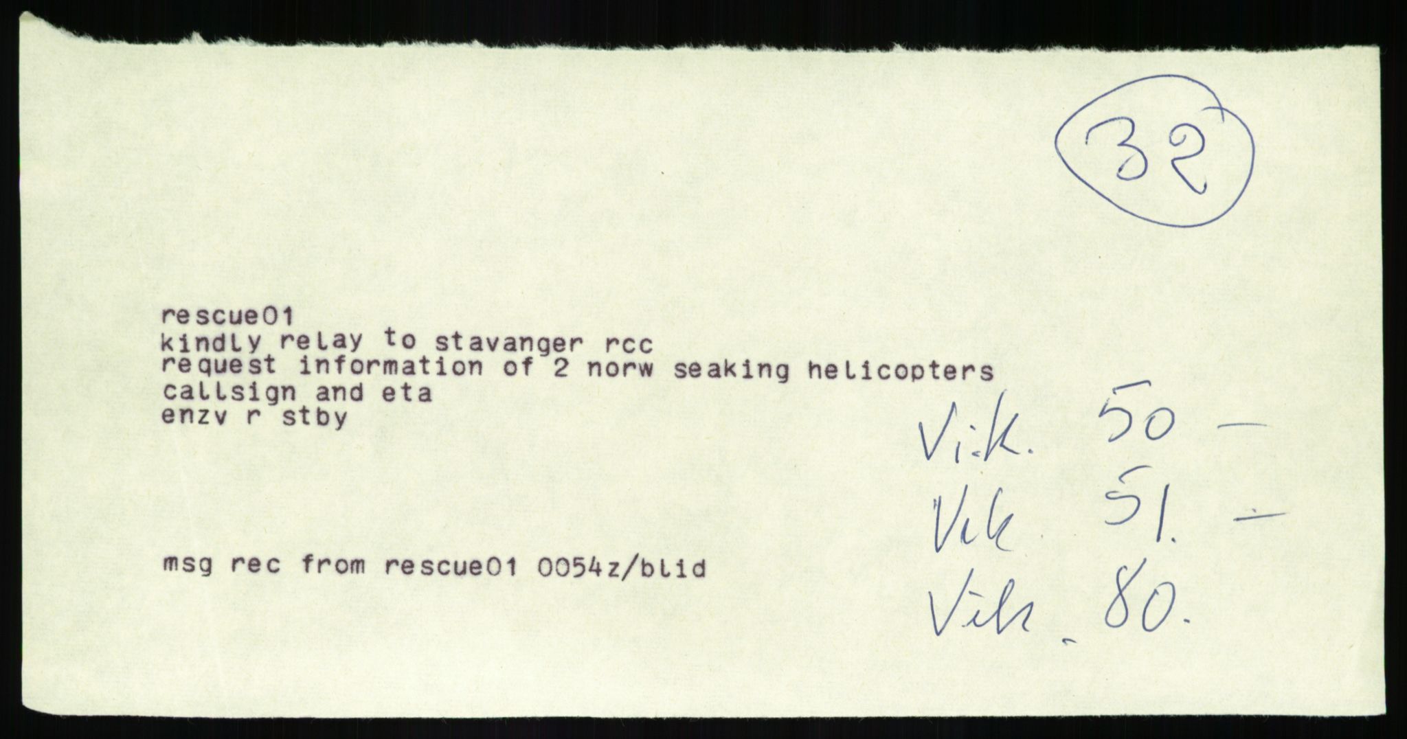 Justisdepartementet, Granskningskommisjonen ved Alexander Kielland-ulykken 27.3.1980, AV/RA-S-1165/D/L0017: P Hjelpefartøy (Doku.liste + P1-P6 av 6)/Q Hovedredningssentralen (Q0-Q27 av 27), 1980-1981, p. 665