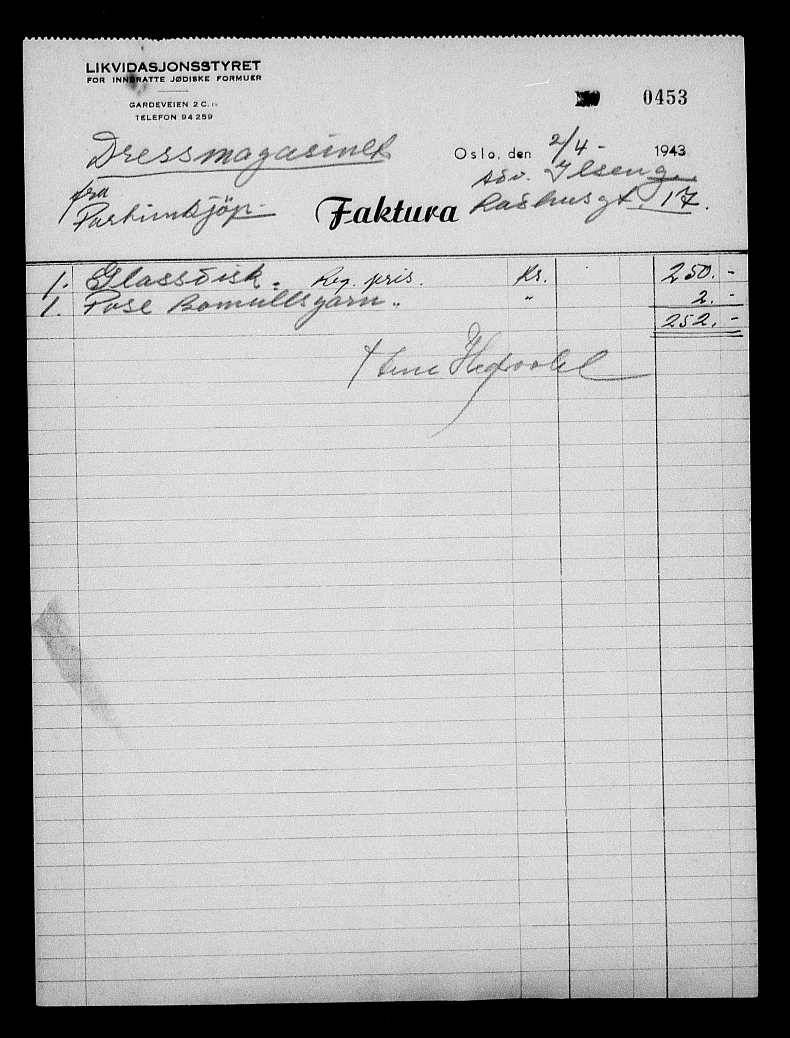 Justisdepartementet, Tilbakeføringskontoret for inndratte formuer, AV/RA-S-1564/H/Hc/Hcc/L0948: --, 1945-1947, p. 98