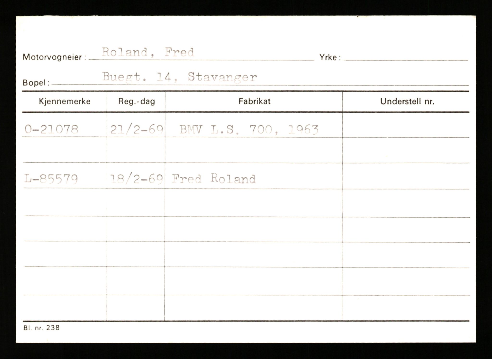 Stavanger trafikkstasjon, AV/SAST-A-101942/0/G/L0004: Registreringsnummer: 15497 - 22957, 1930-1971, p. 2572