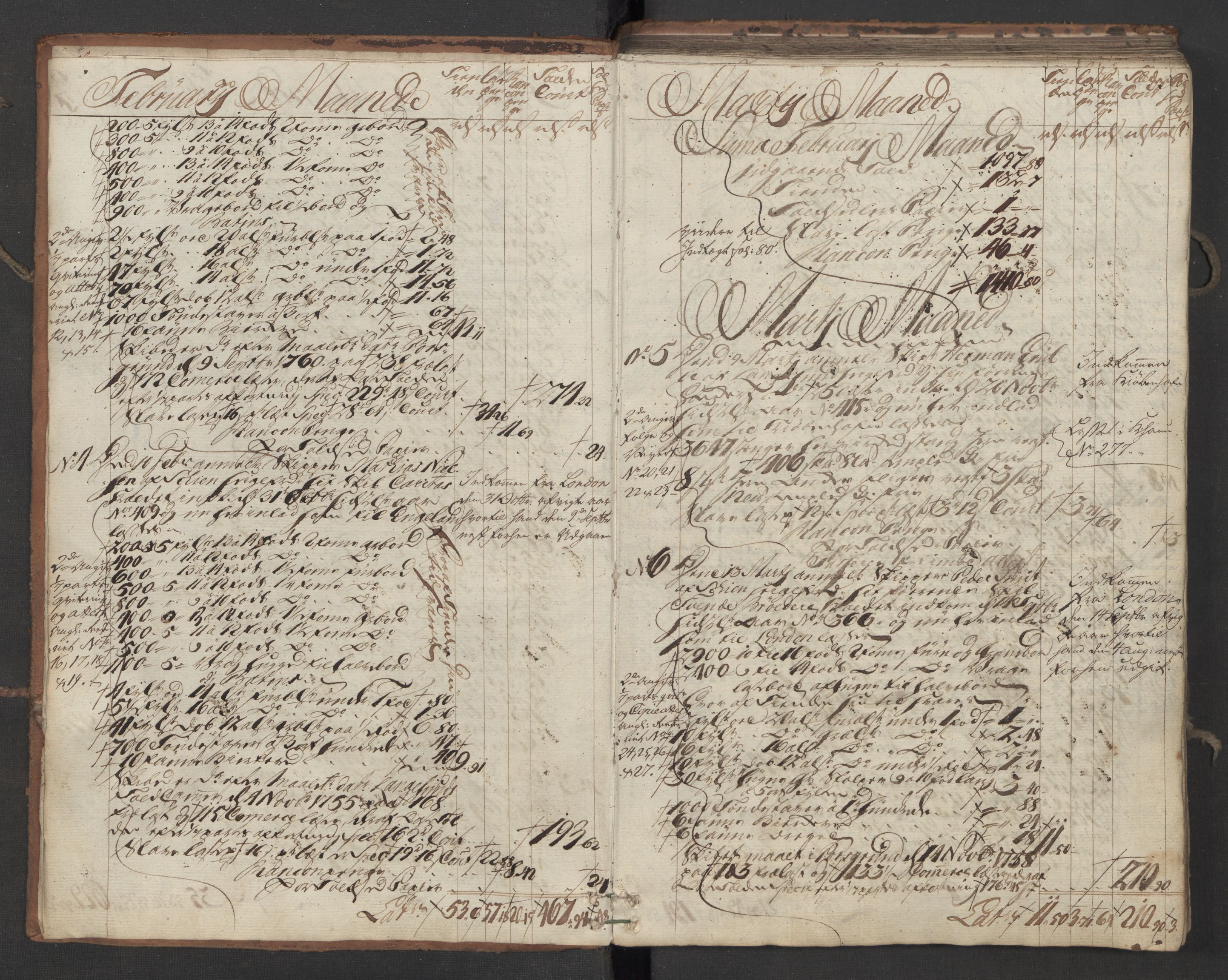 Generaltollkammeret, tollregnskaper, AV/RA-EA-5490/R12/L0047/0001: Tollregnskaper Langesund / Utgående hovedtollbok, 1762, p. 2b-3a