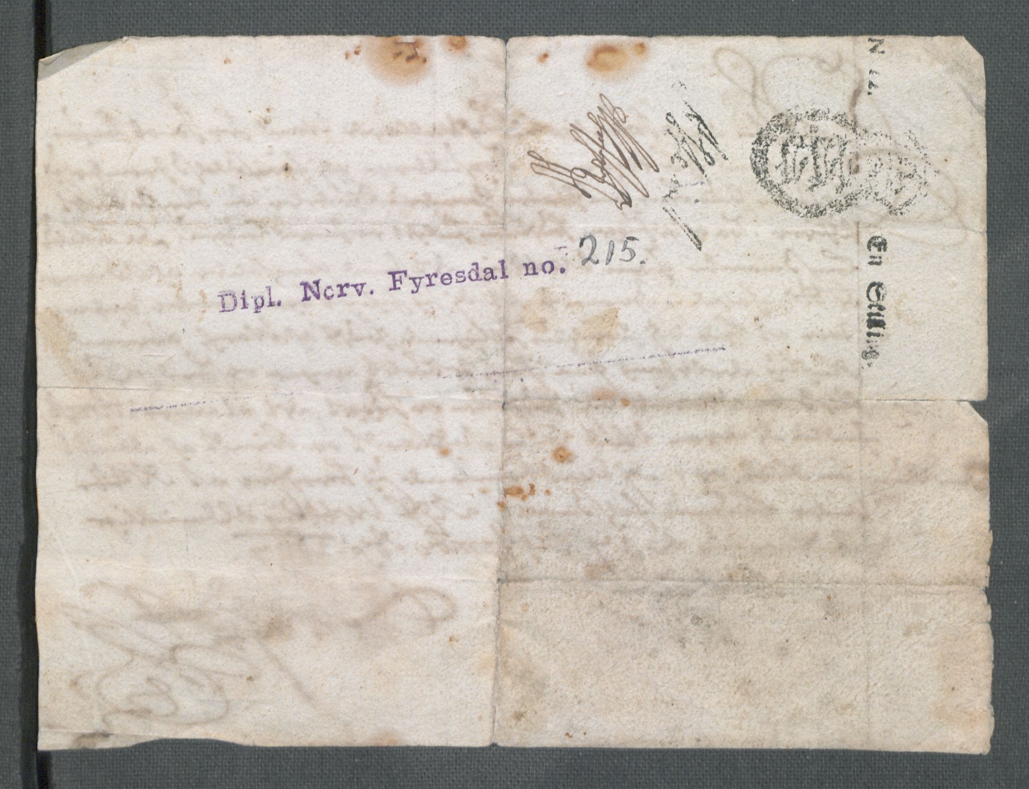 Riksarkivets diplomsamling, AV/RA-EA-5965/F02/L0171: Dokumenter, 1667-1670, p. 72