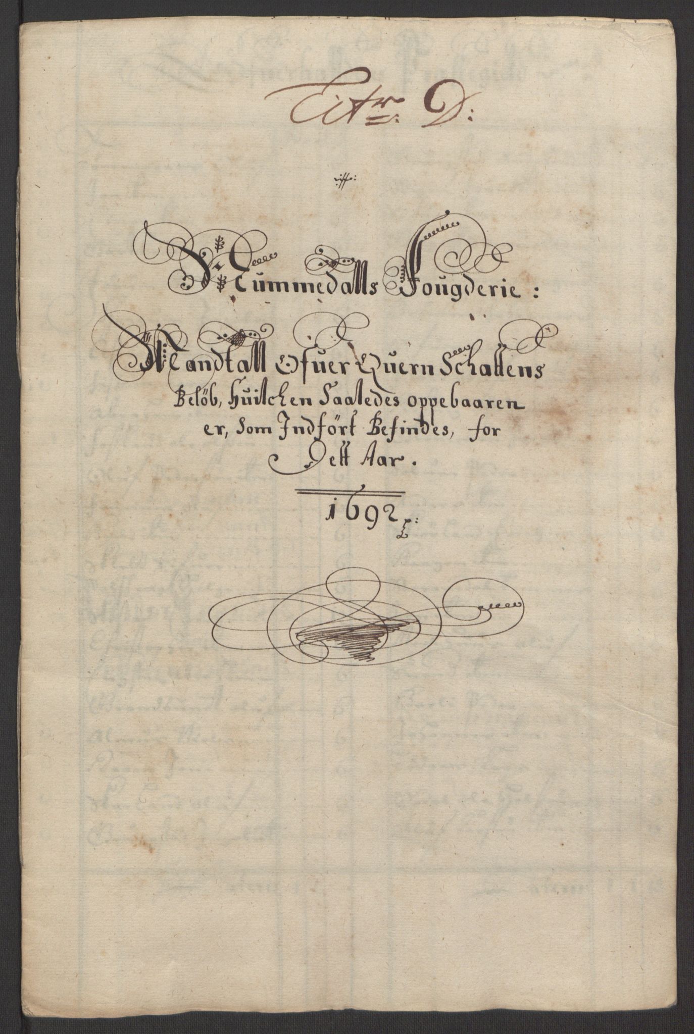 Rentekammeret inntil 1814, Reviderte regnskaper, Fogderegnskap, RA/EA-4092/R64/L4424: Fogderegnskap Namdal, 1692-1695, p. 20