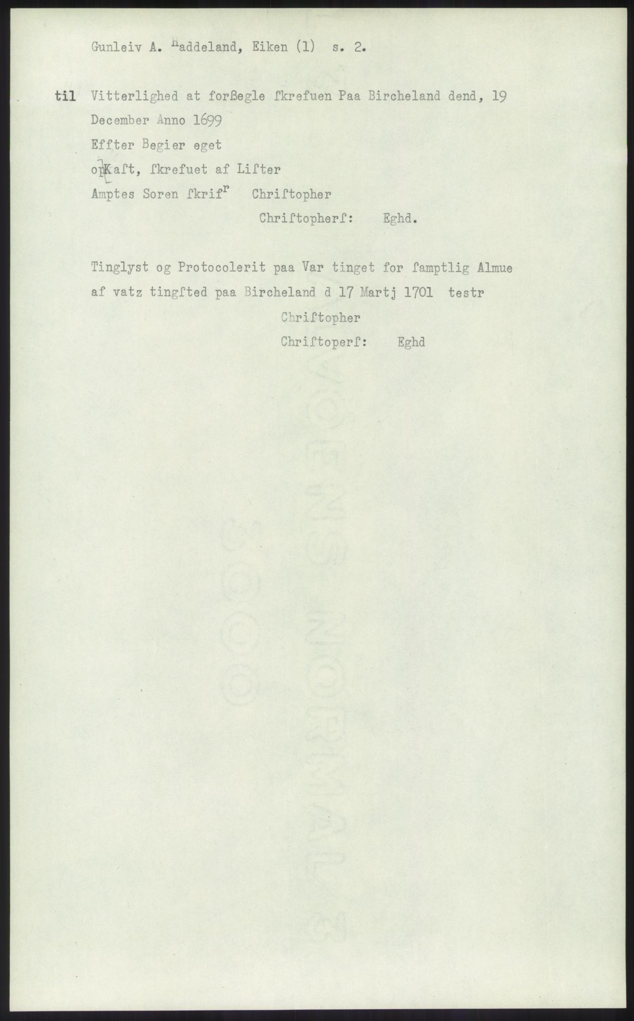 Samlinger til kildeutgivelse, Diplomavskriftsamlingen, RA/EA-4053/H/Ha, p. 1345